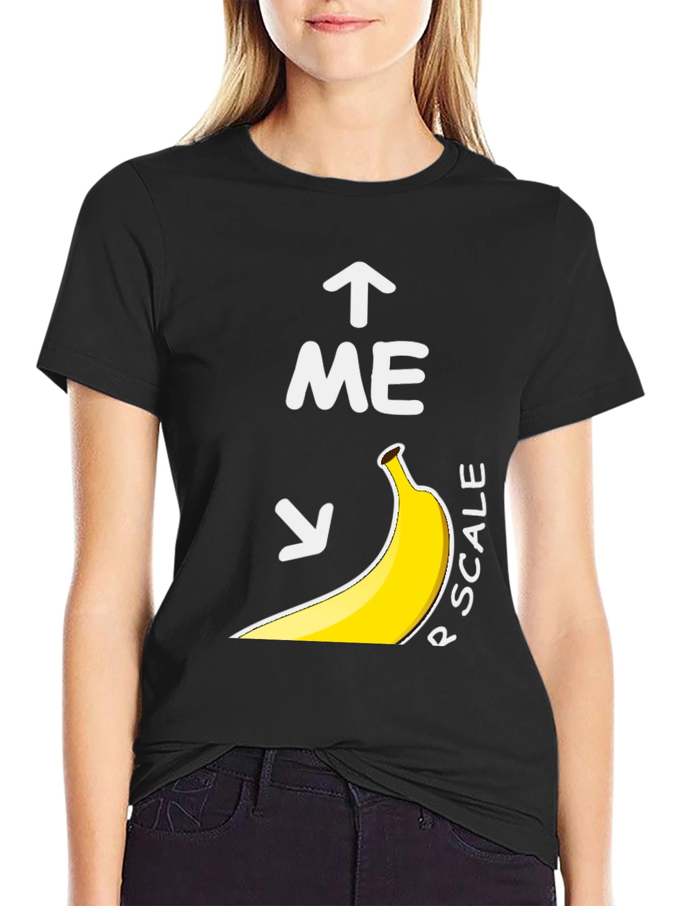 Banana Scale T-Shirt - Funny Graphic Tee