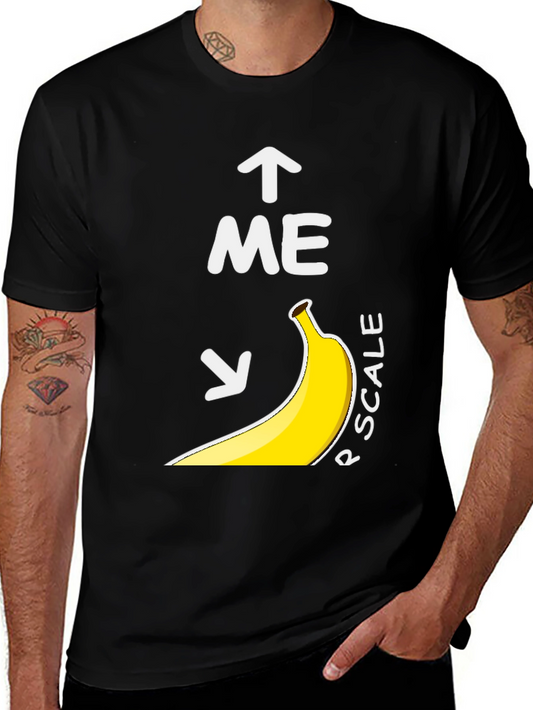 Banana Scale T-Shirt - Funny Graphic Tee