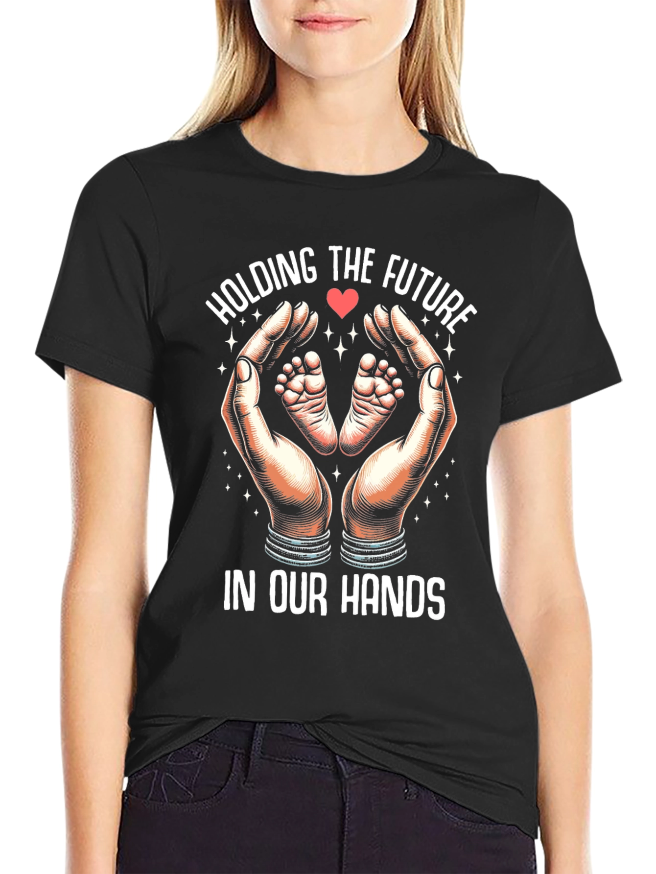Holding The Future In Our Hands Graphic Tee