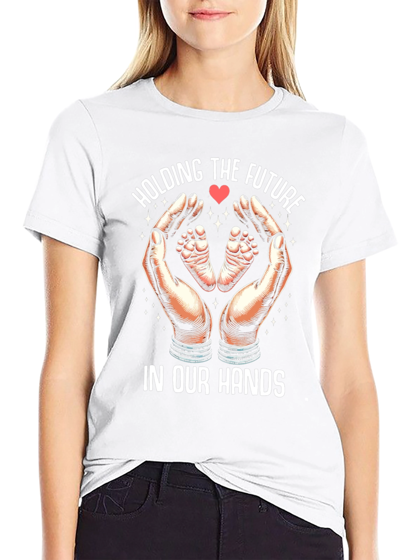 Holding The Future In Our Hands Graphic Tee