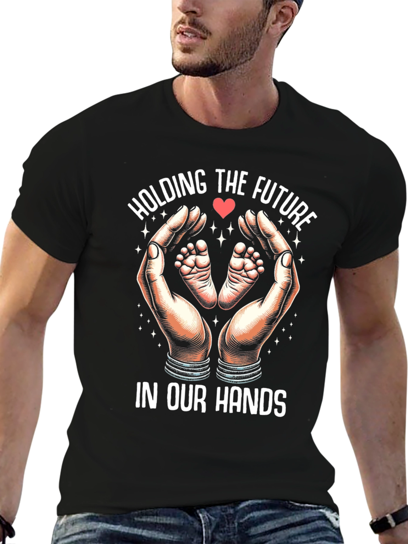 Holding The Future In Our Hands Graphic Tee