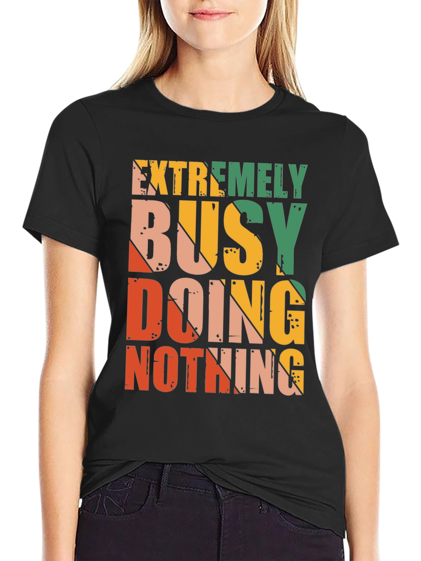 Extremely Busy Doing Nothing Graphic Tee