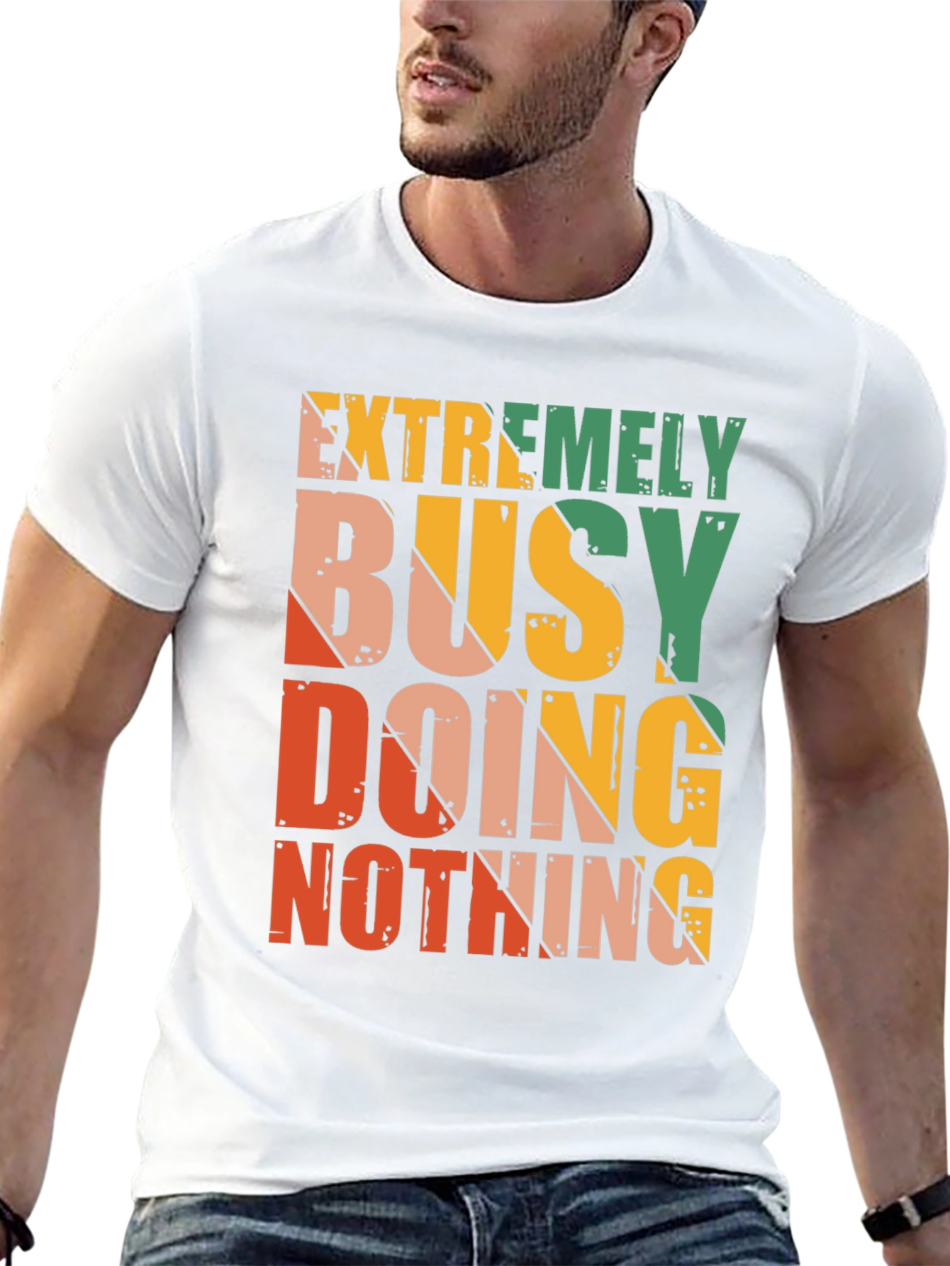 Extremely Busy Doing Nothing Graphic Tee