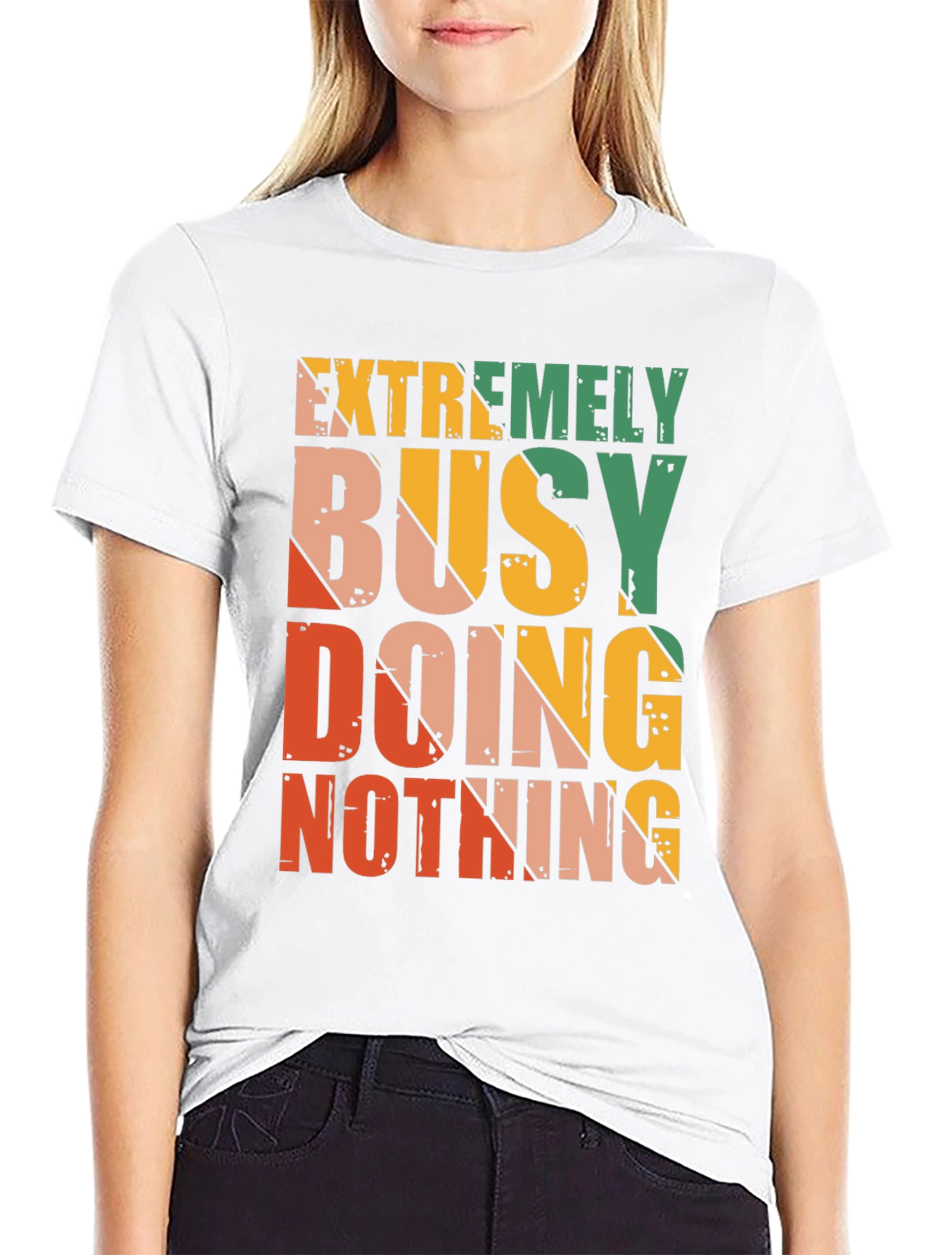 Extremely Busy Doing Nothing Graphic Tee