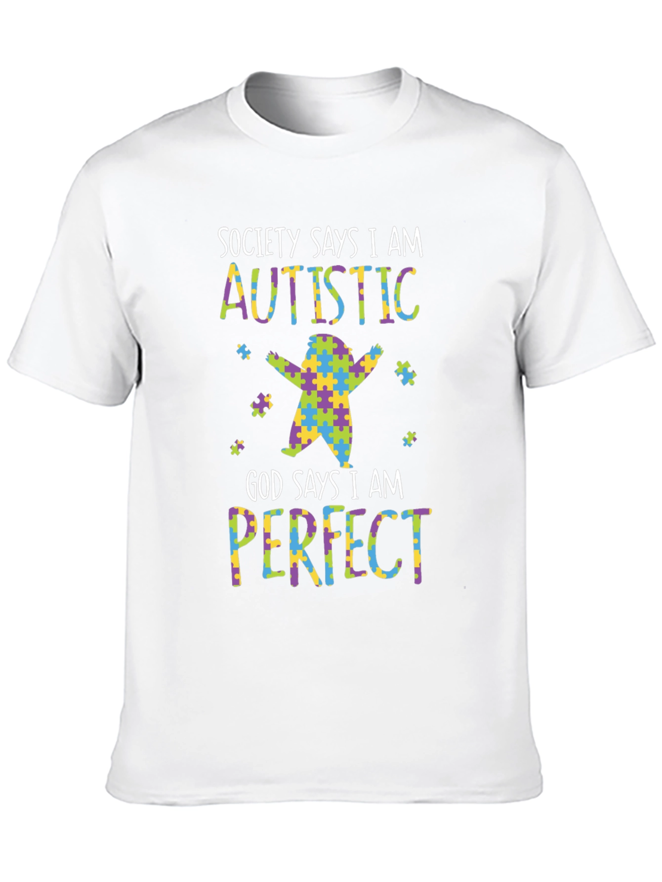 Autism Awareness Puzzle Piece T-Shirt