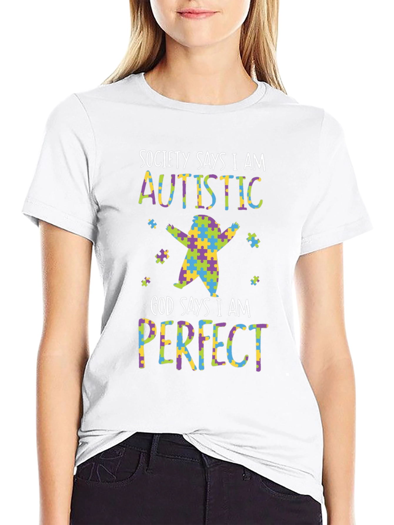 Autism Awareness Puzzle Piece T-Shirt