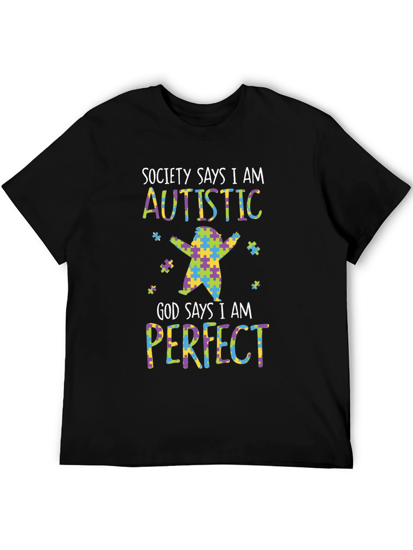 Autism Awareness Puzzle Piece T-Shirt