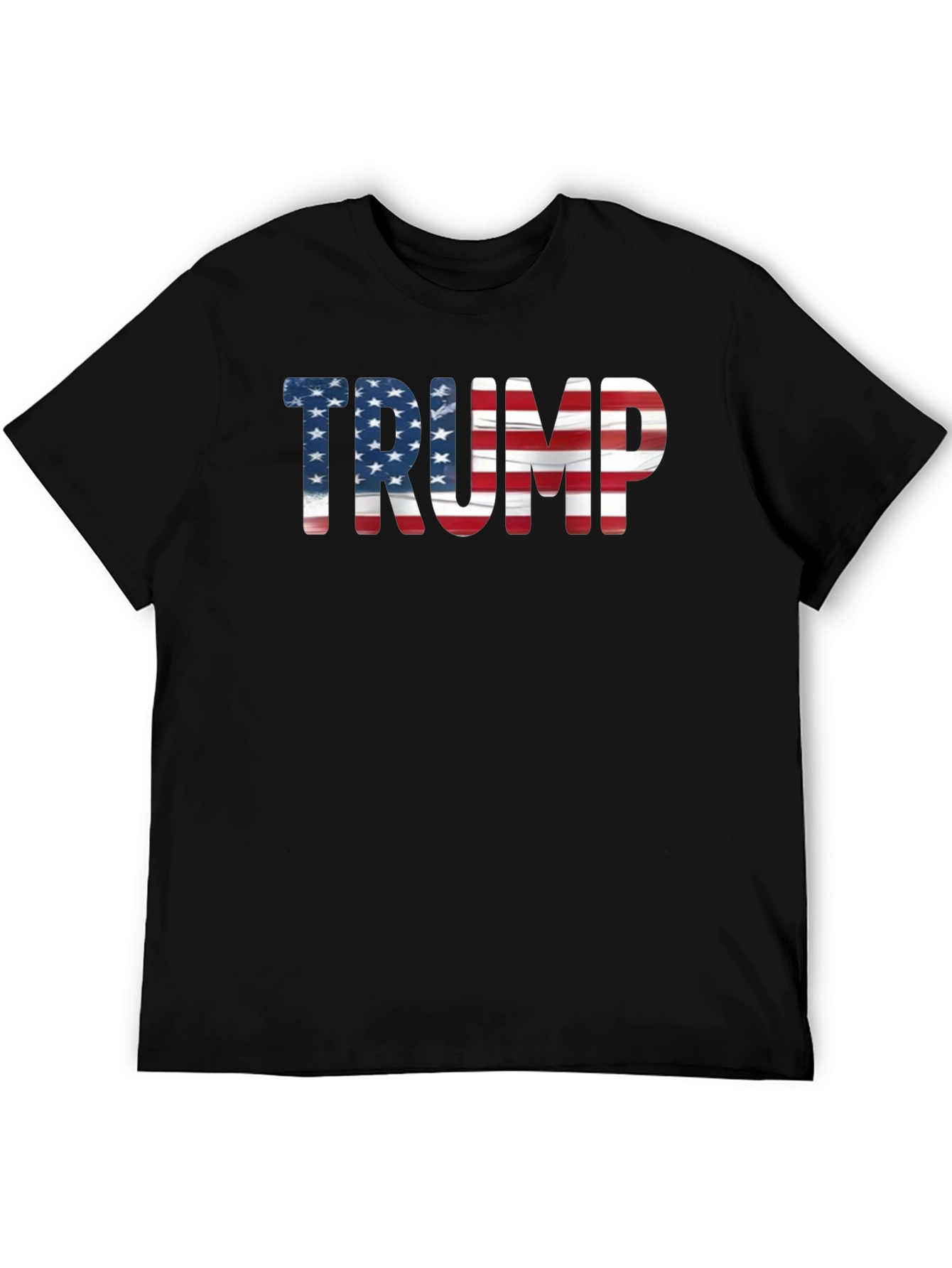 Trump USA Flag Graphic T-Shirt