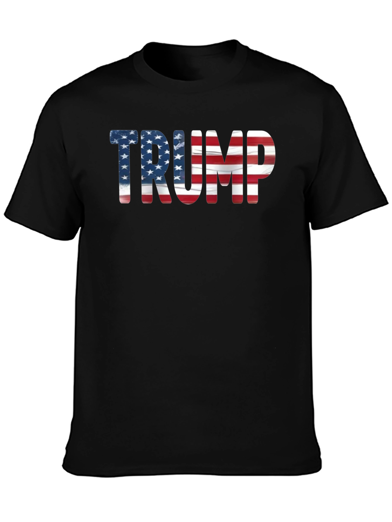 Trump USA Flag Graphic T-Shirt