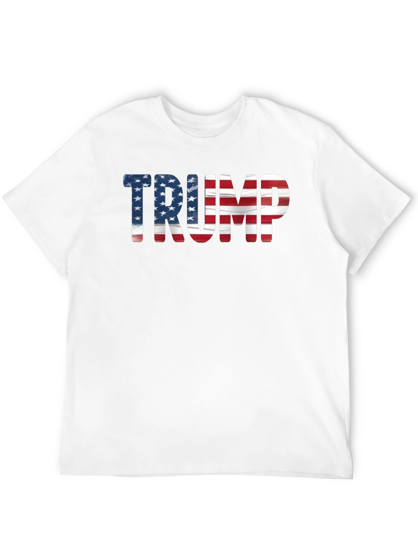 Trump USA Flag Graphic T-Shirt