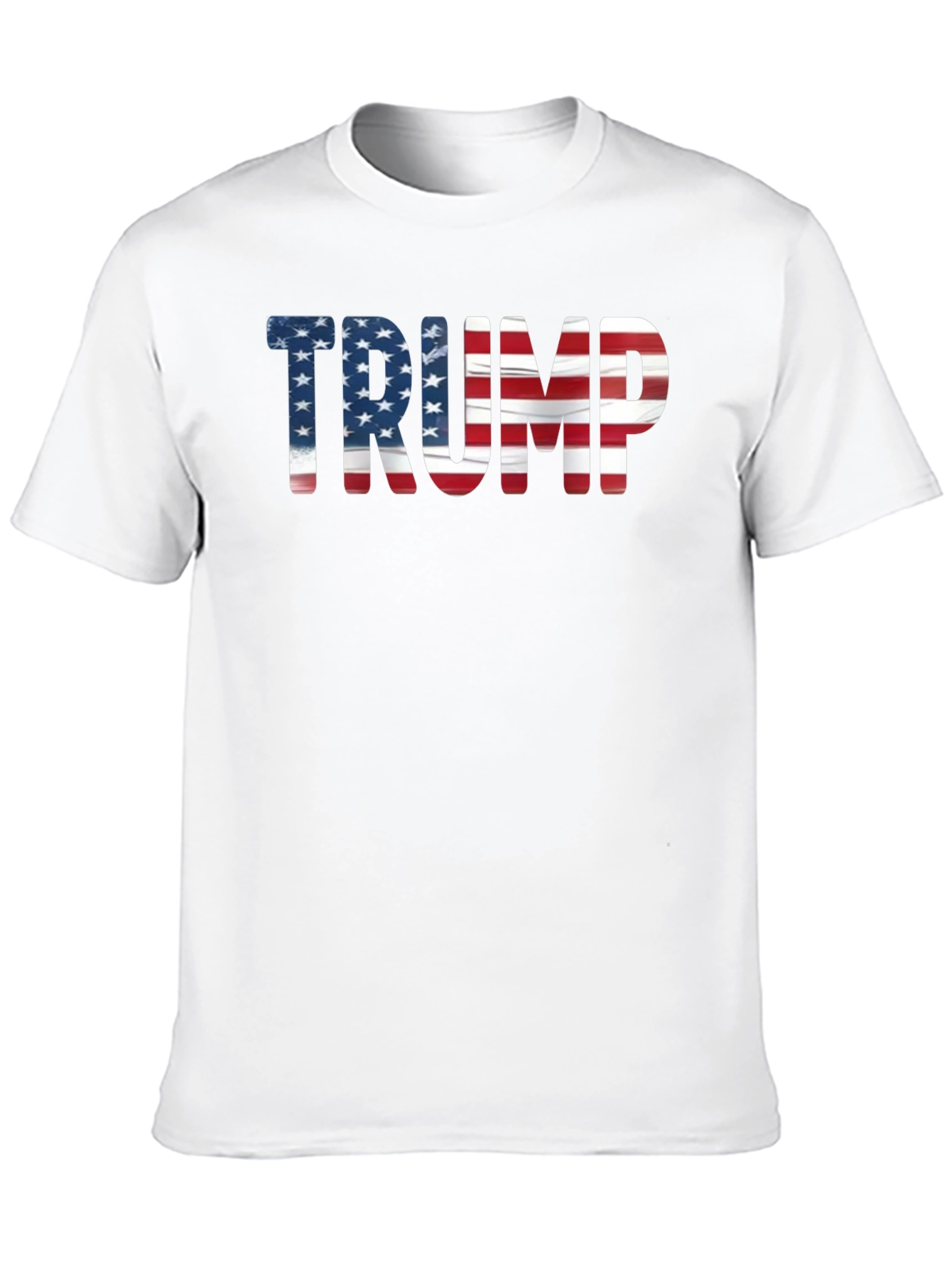 Trump USA Flag Graphic T-Shirt