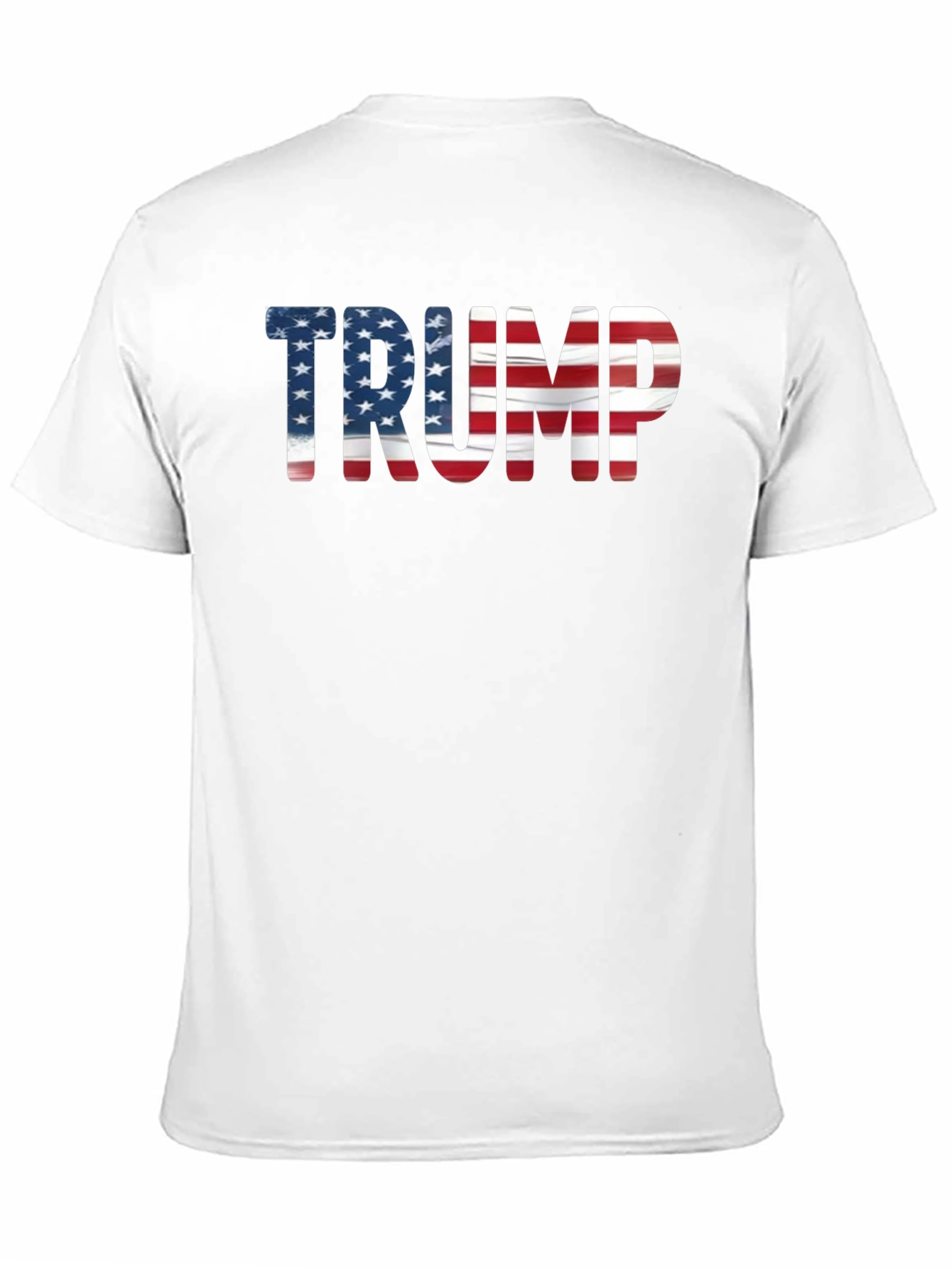 Trump USA Flag Graphic T-Shirt