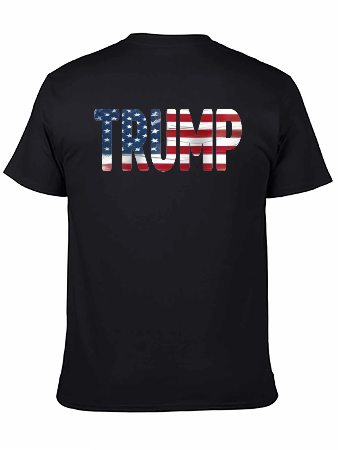 Trump USA Flag Graphic T-Shirt