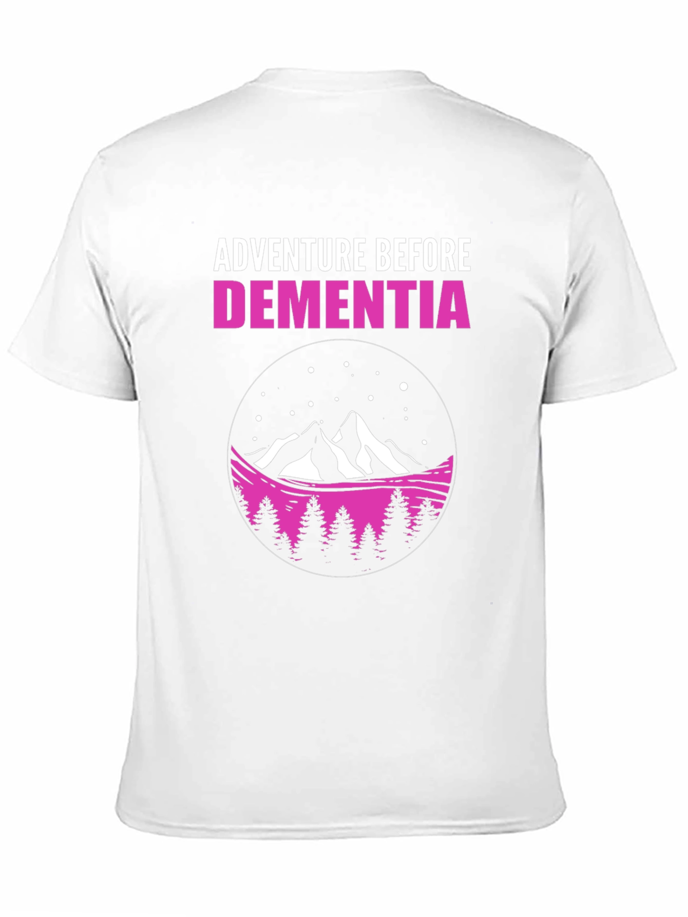 Adventure Before Dementia Black Graphic Tee