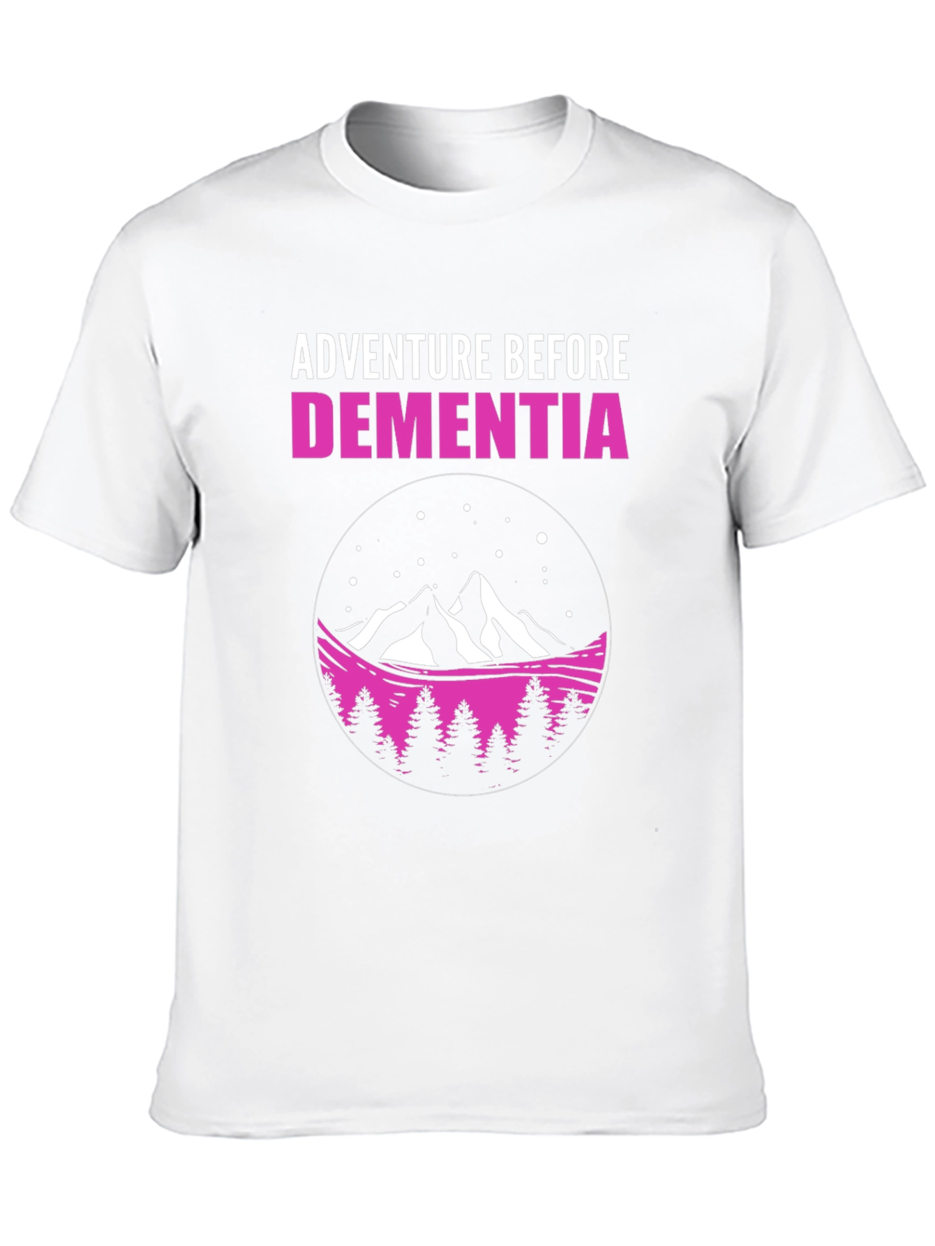 Adventure Before Dementia Black Graphic Tee