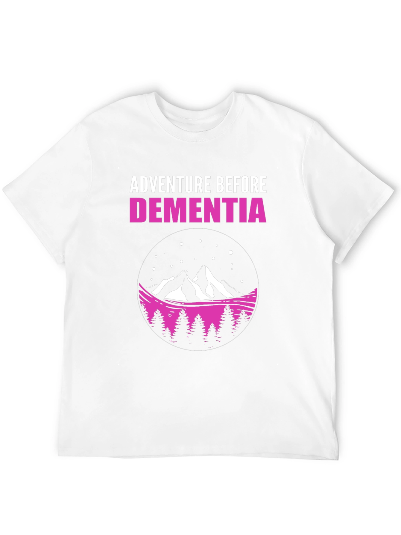 Adventure Before Dementia Black Graphic Tee