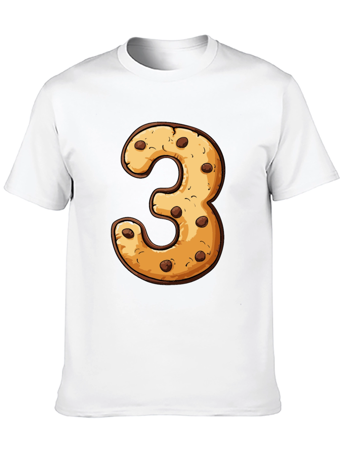 Cookie Number 3 Birthday T-Shirt
