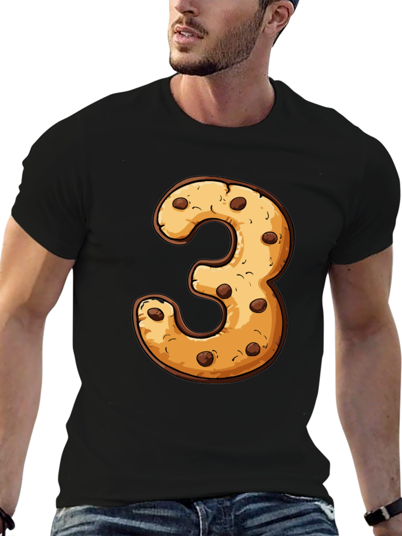 Cookie Number 3 Birthday T-Shirt