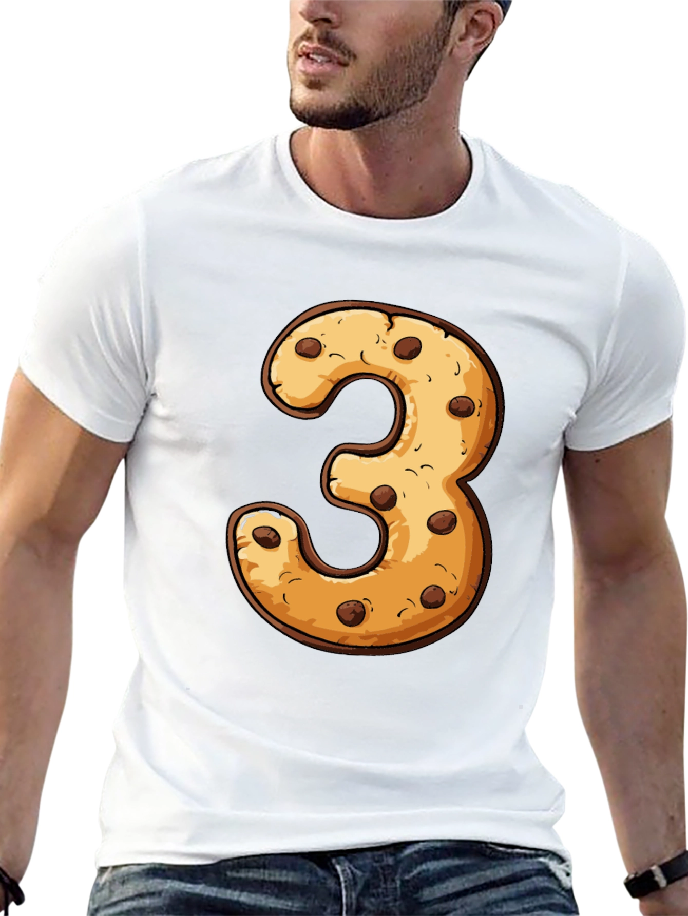 Cookie Number 3 Birthday T-Shirt