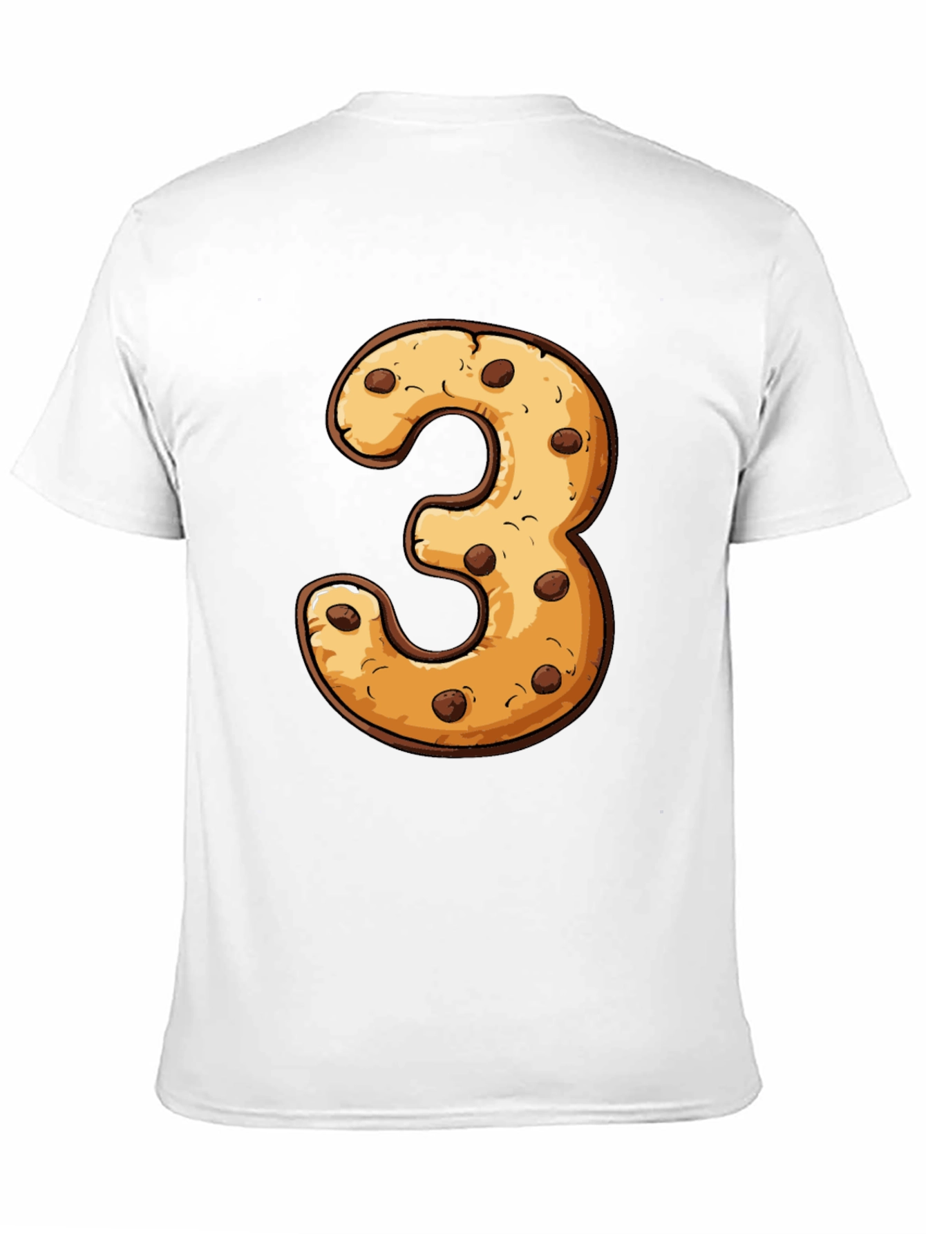 Cookie Number 3 Birthday T-Shirt