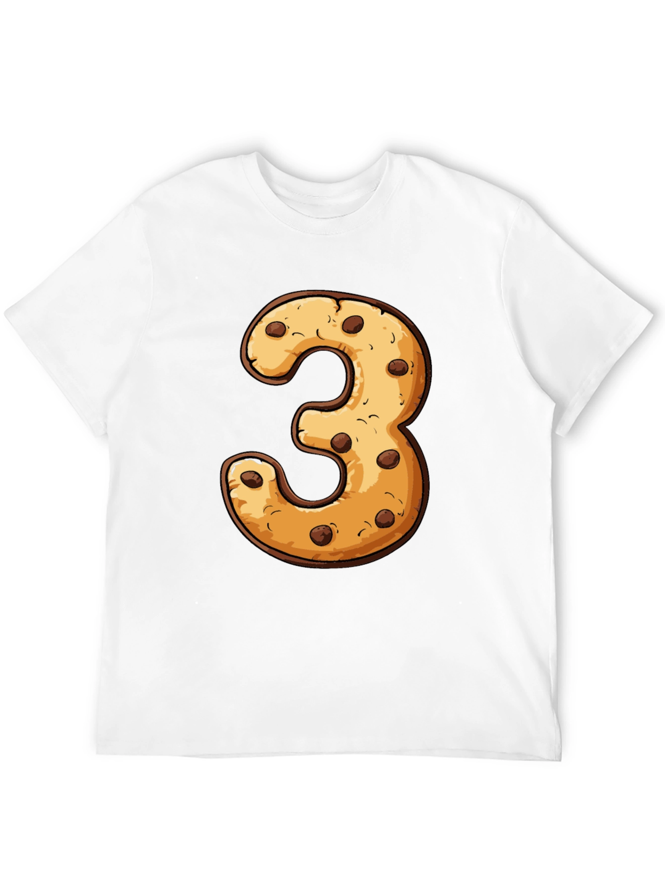 Cookie Number 3 Birthday T-Shirt