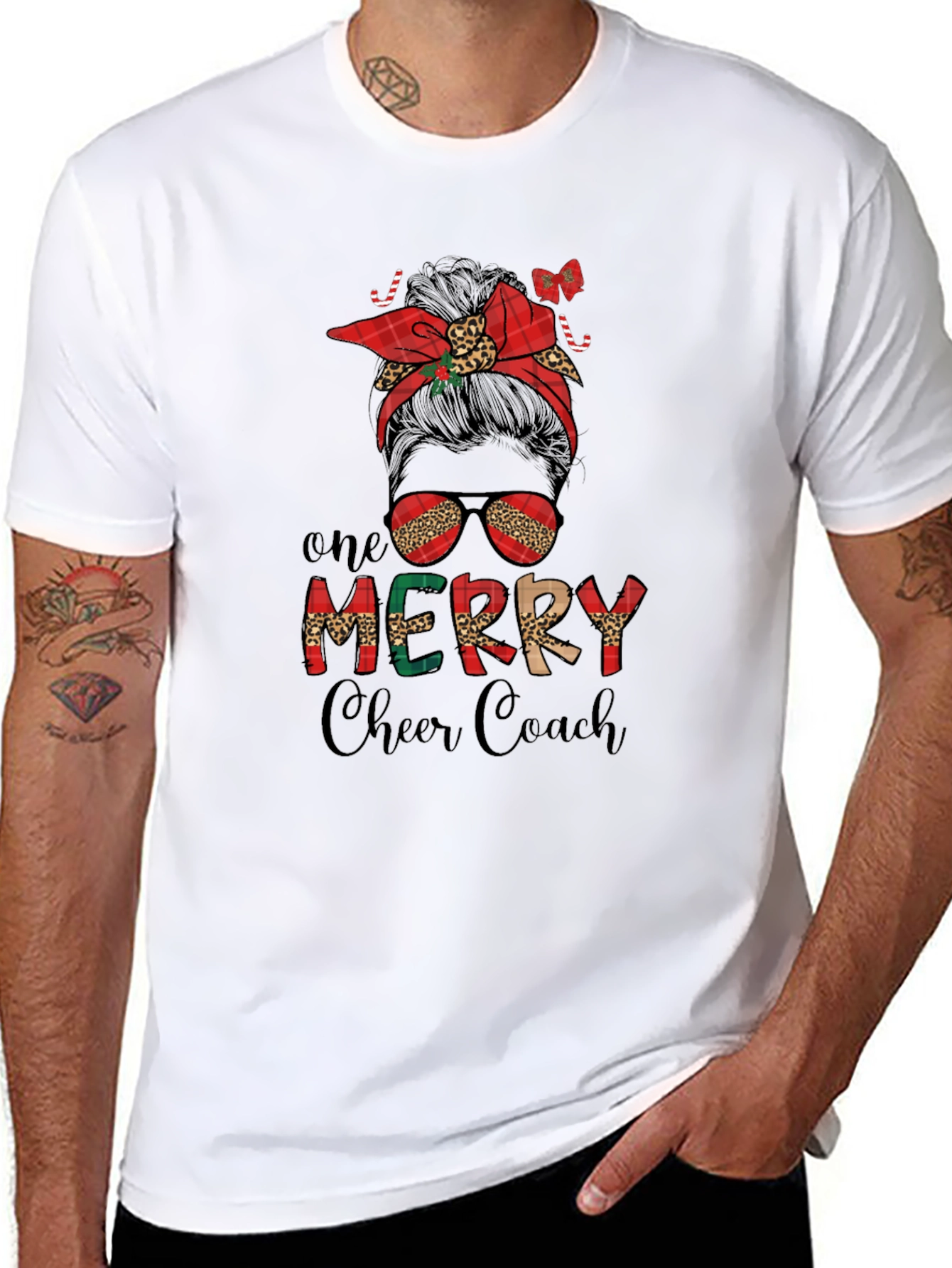 Merry Cheer Coach Graphic Tee