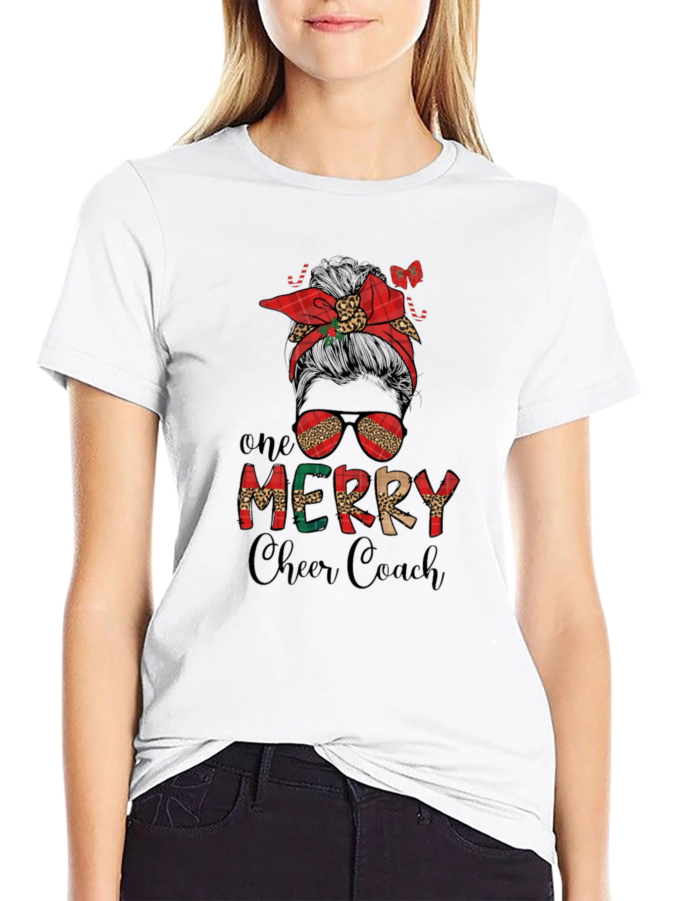 Merry Cheer Coach Graphic Tee