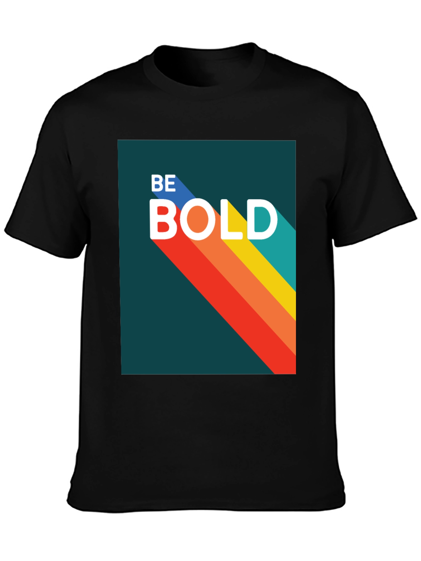 Be Bold Graphic Tee - Retro Style