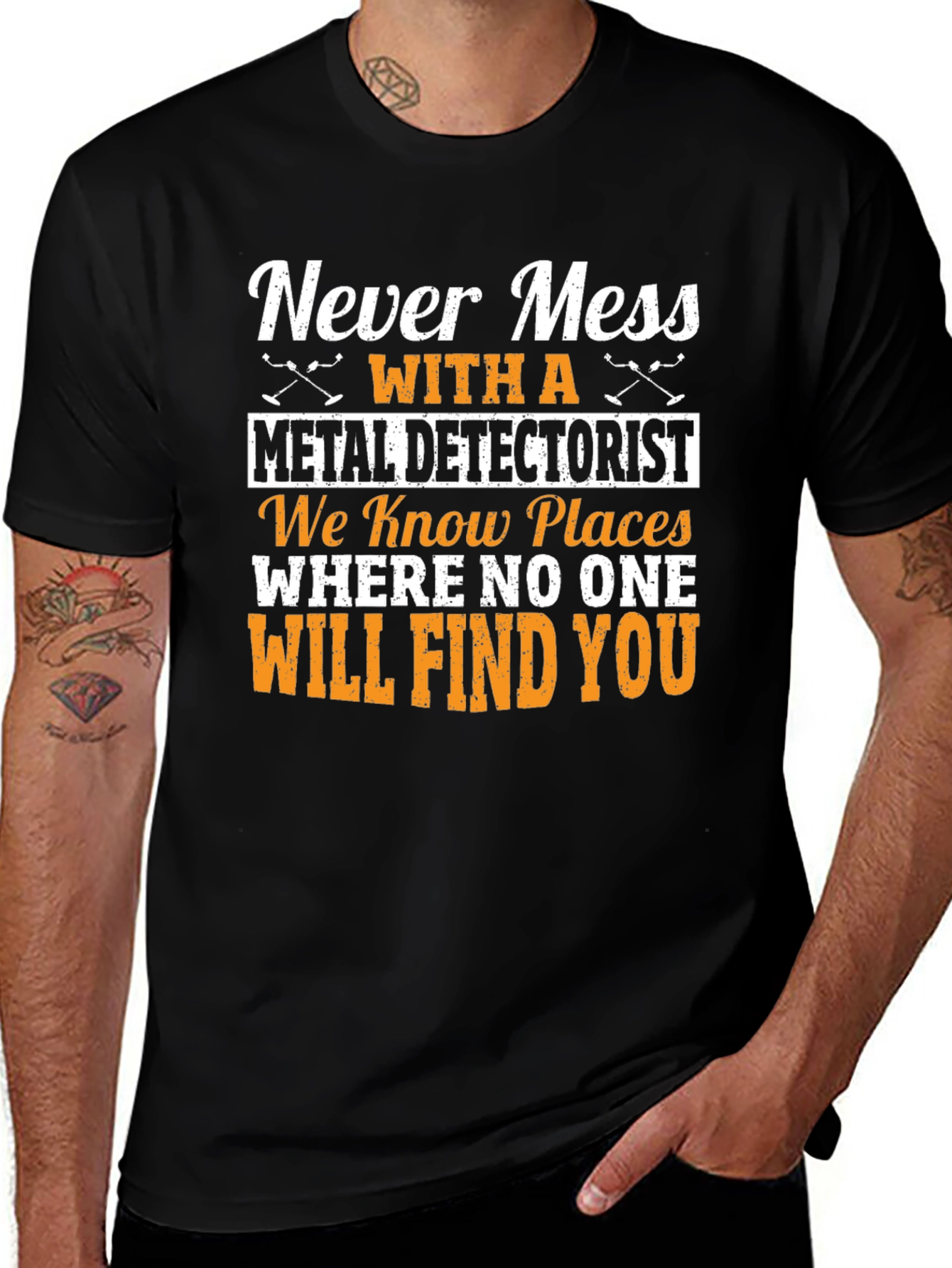 Metal Detectorist T-Shirt - Funny Novelty Gift