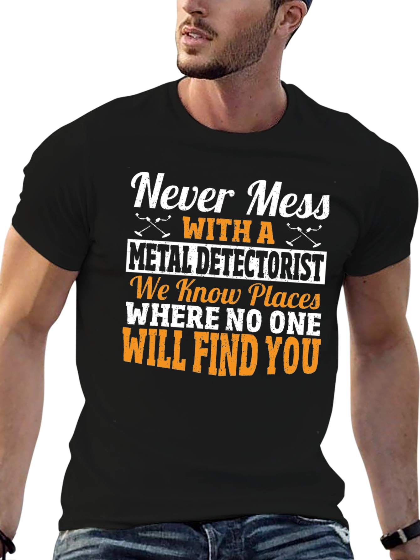 Metal Detectorist T-Shirt - Funny Novelty Gift