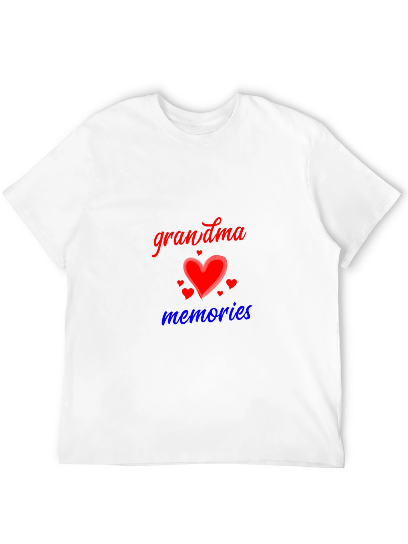 Grandma Memories Black T-Shirt