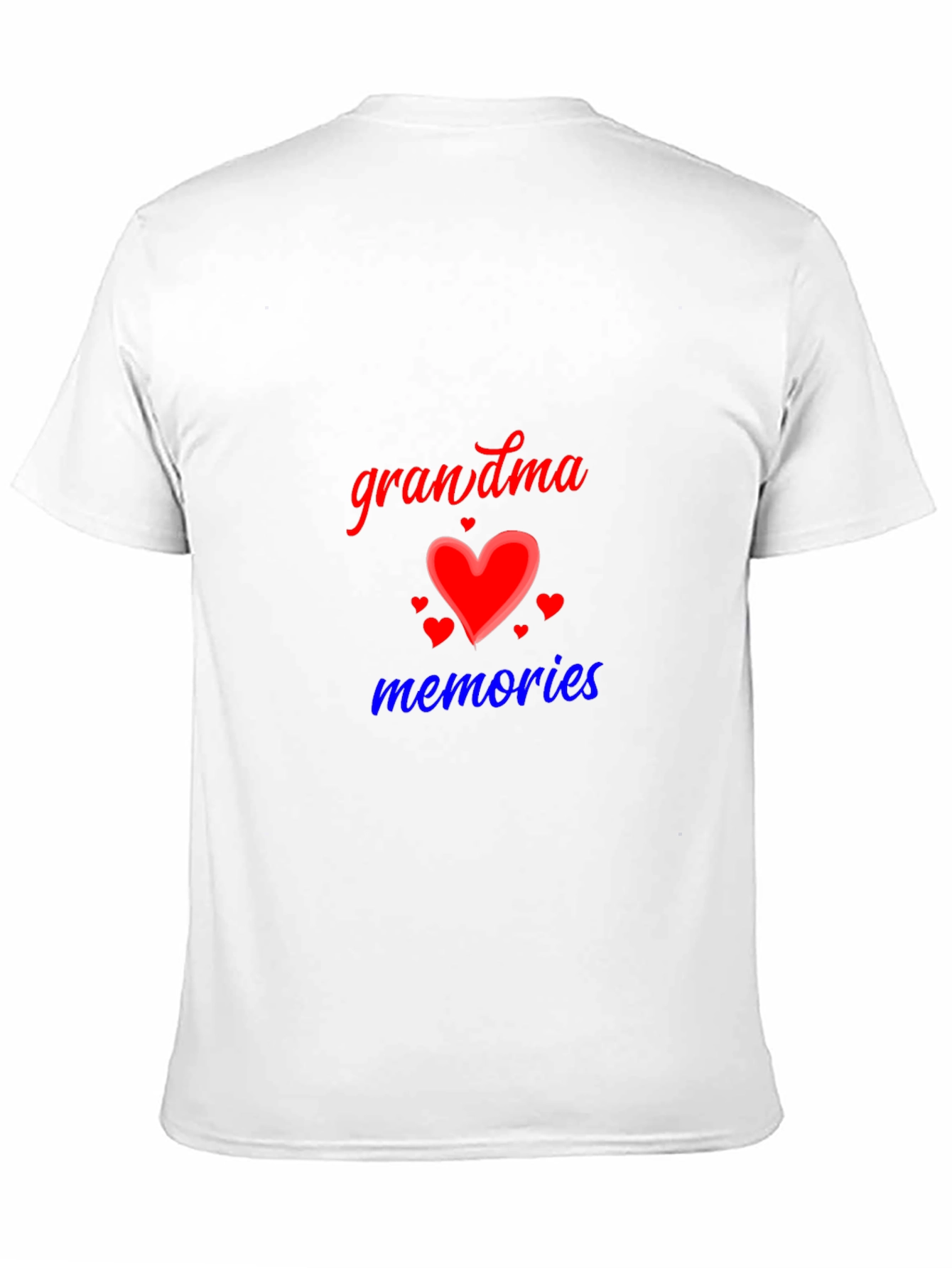 Grandma Memories Black T-Shirt
