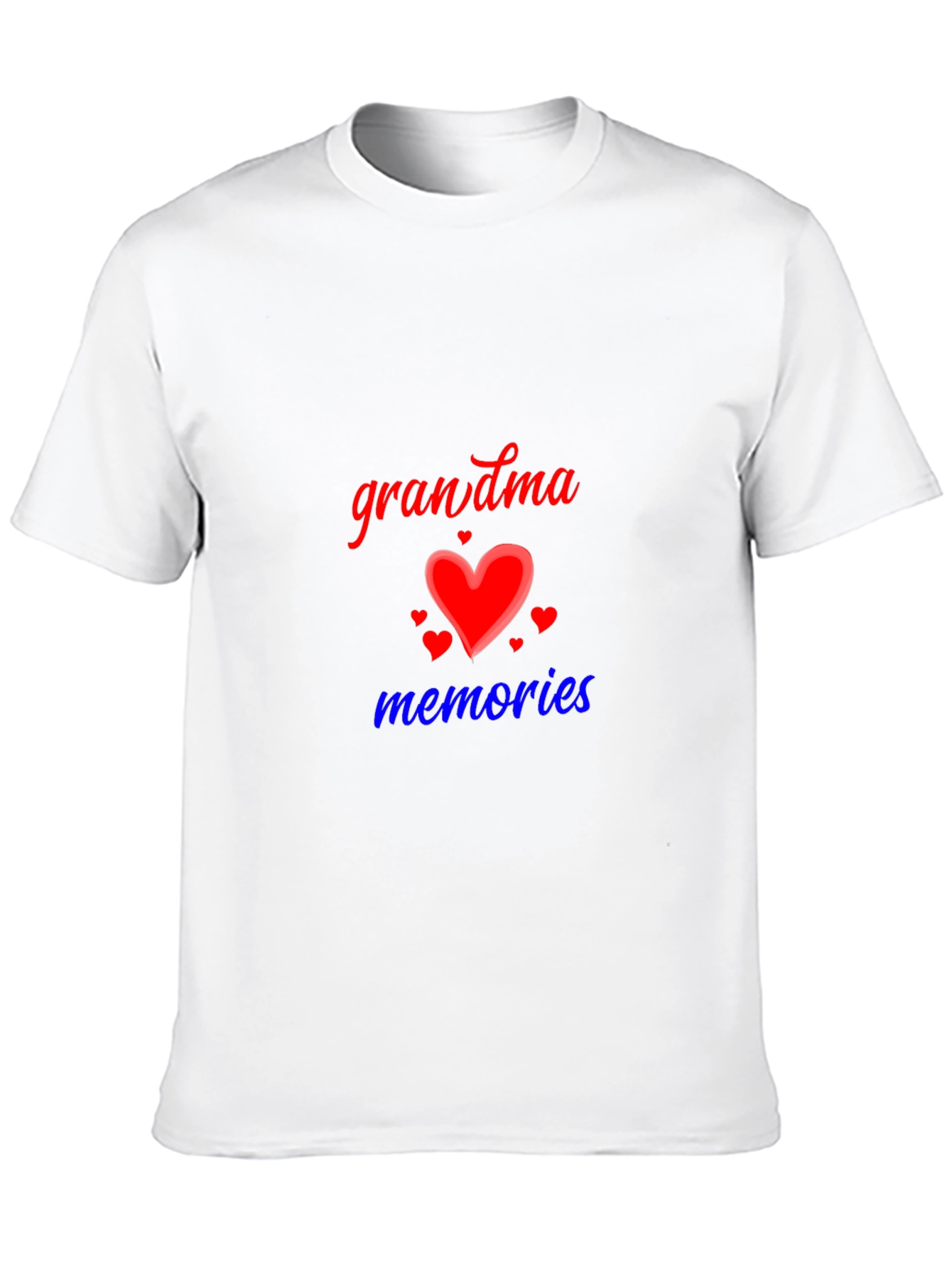Grandma Memories Black T-Shirt