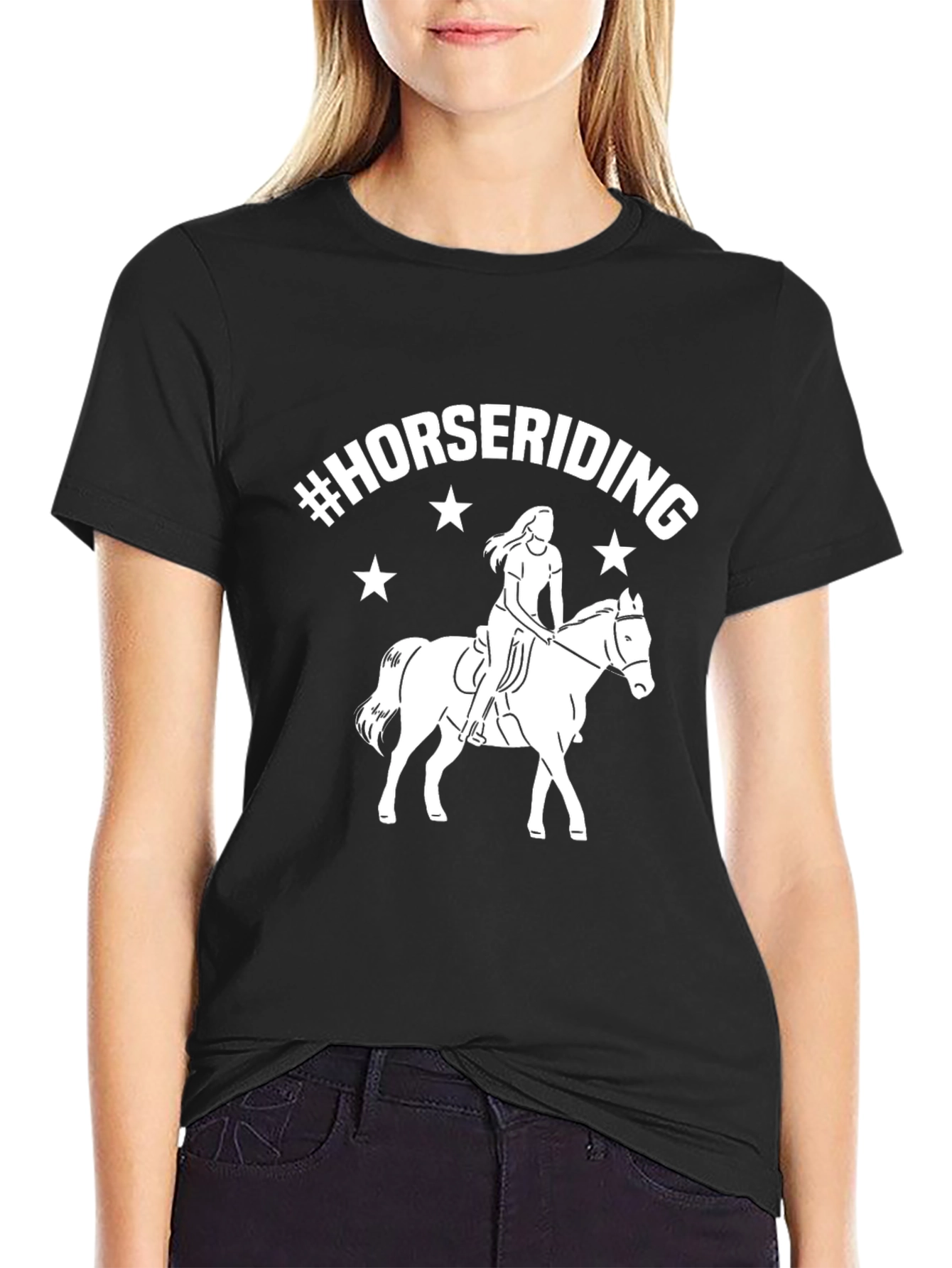 Horse Riding Graphic T-Shirt