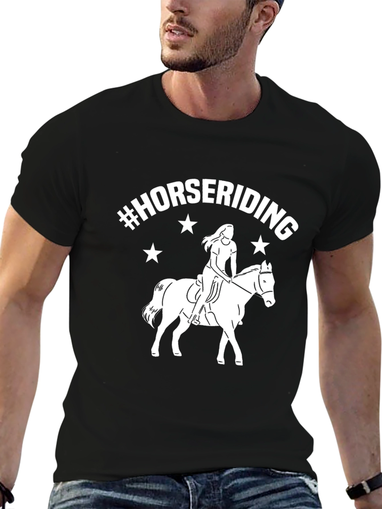 Horse Riding Graphic T-Shirt