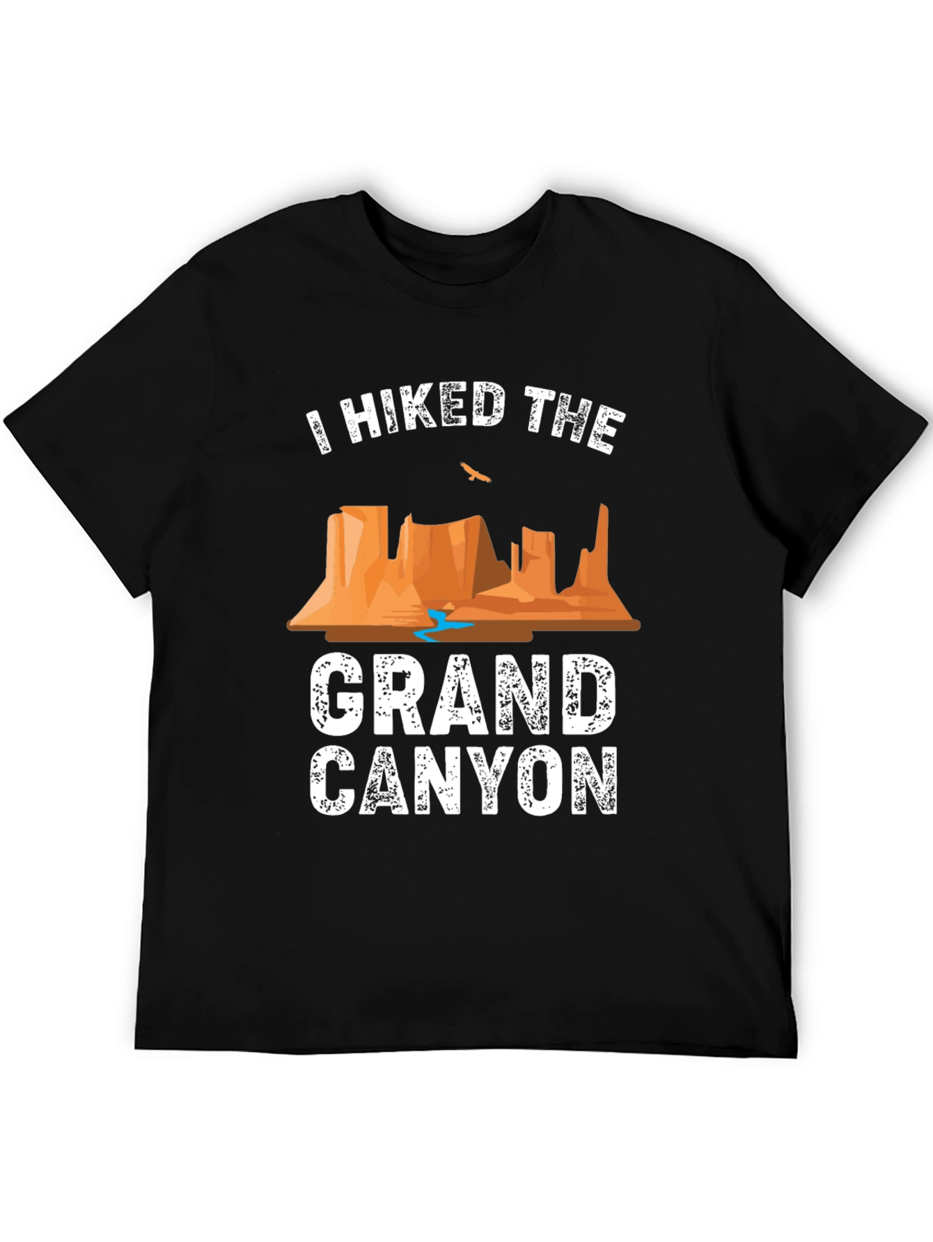 Grand Canyon Hiker Graphic Tee - Black