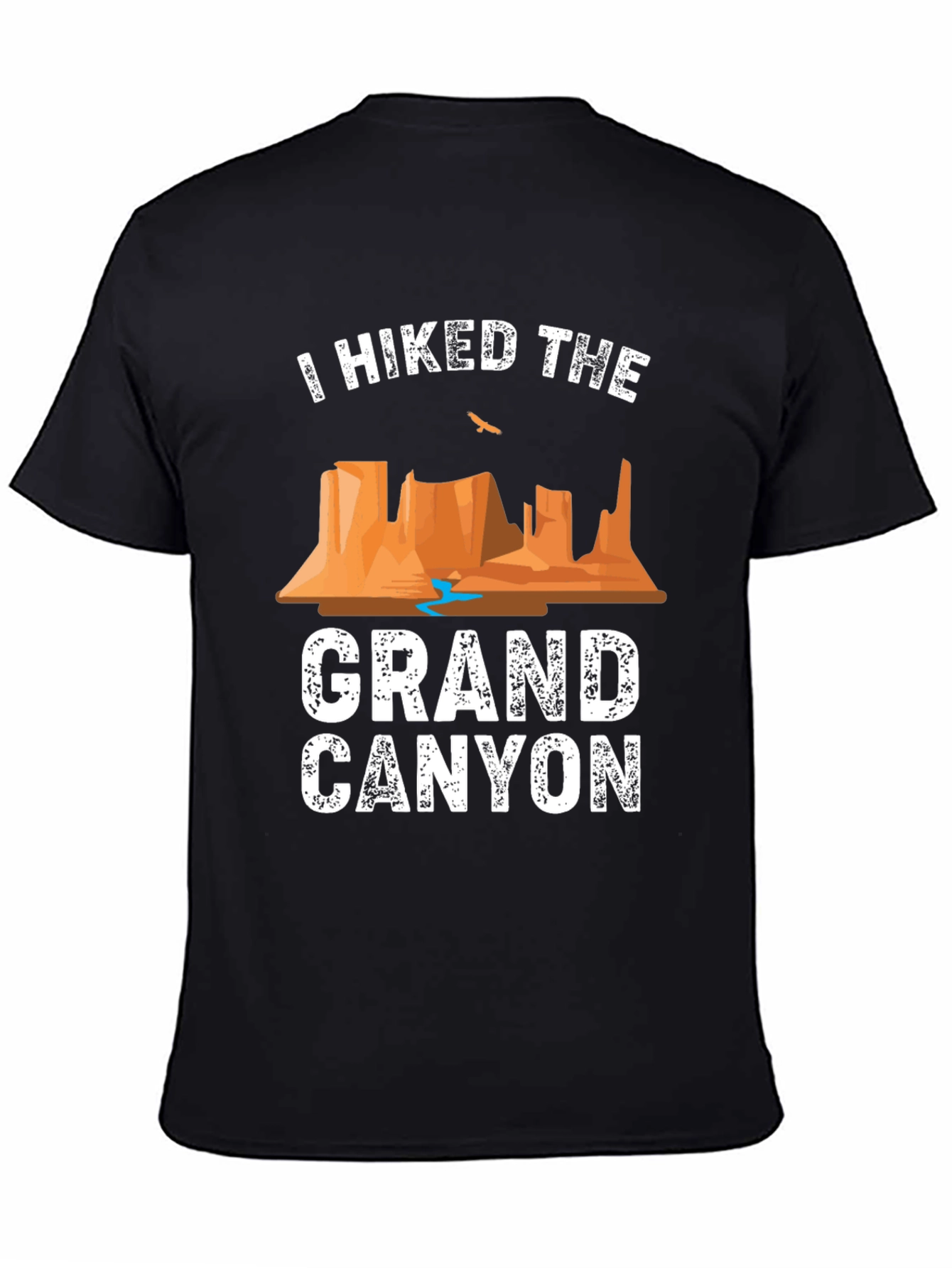 Grand Canyon Hiker Graphic Tee - Black