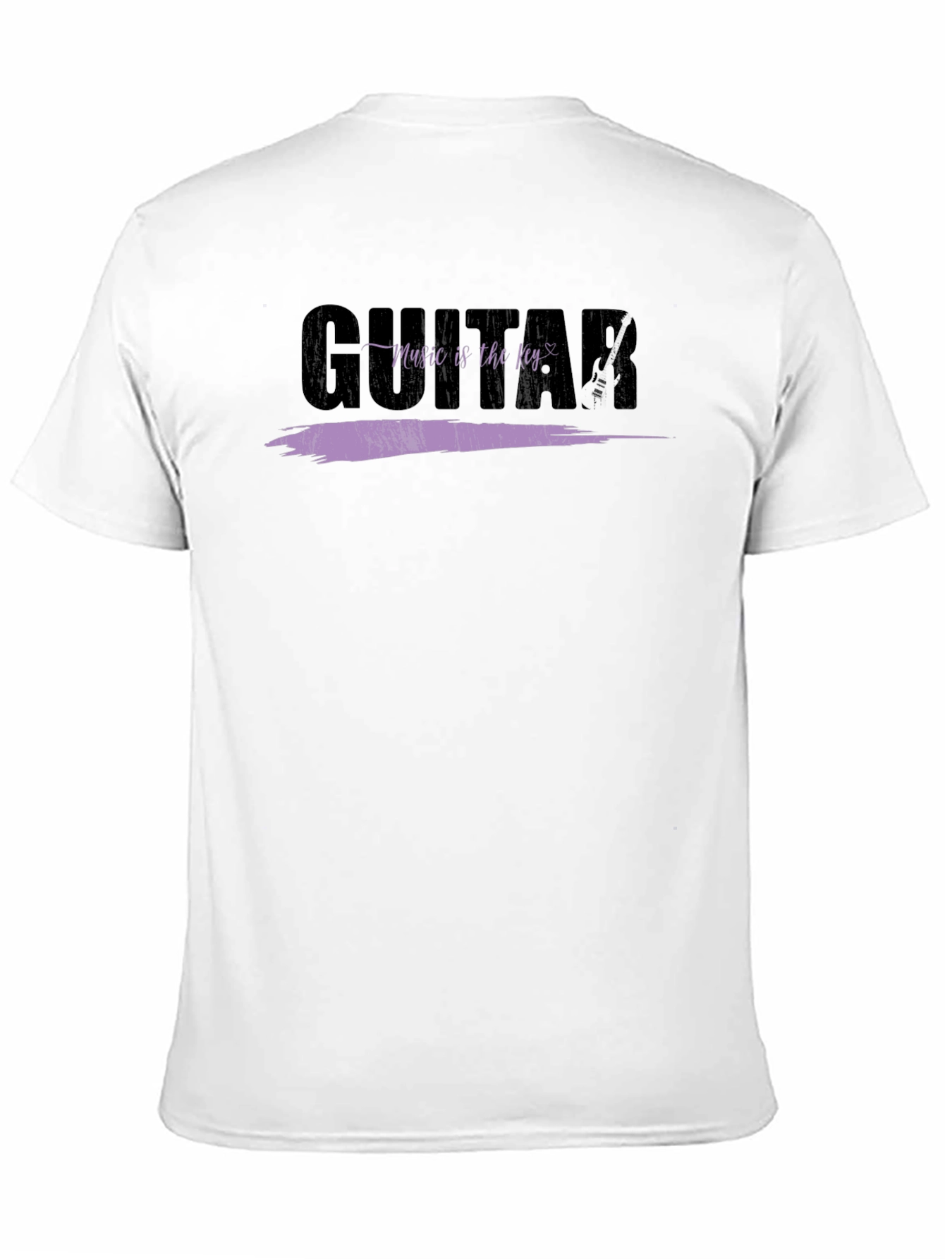 Guitar Music is Key Graphic Tee - Unisex