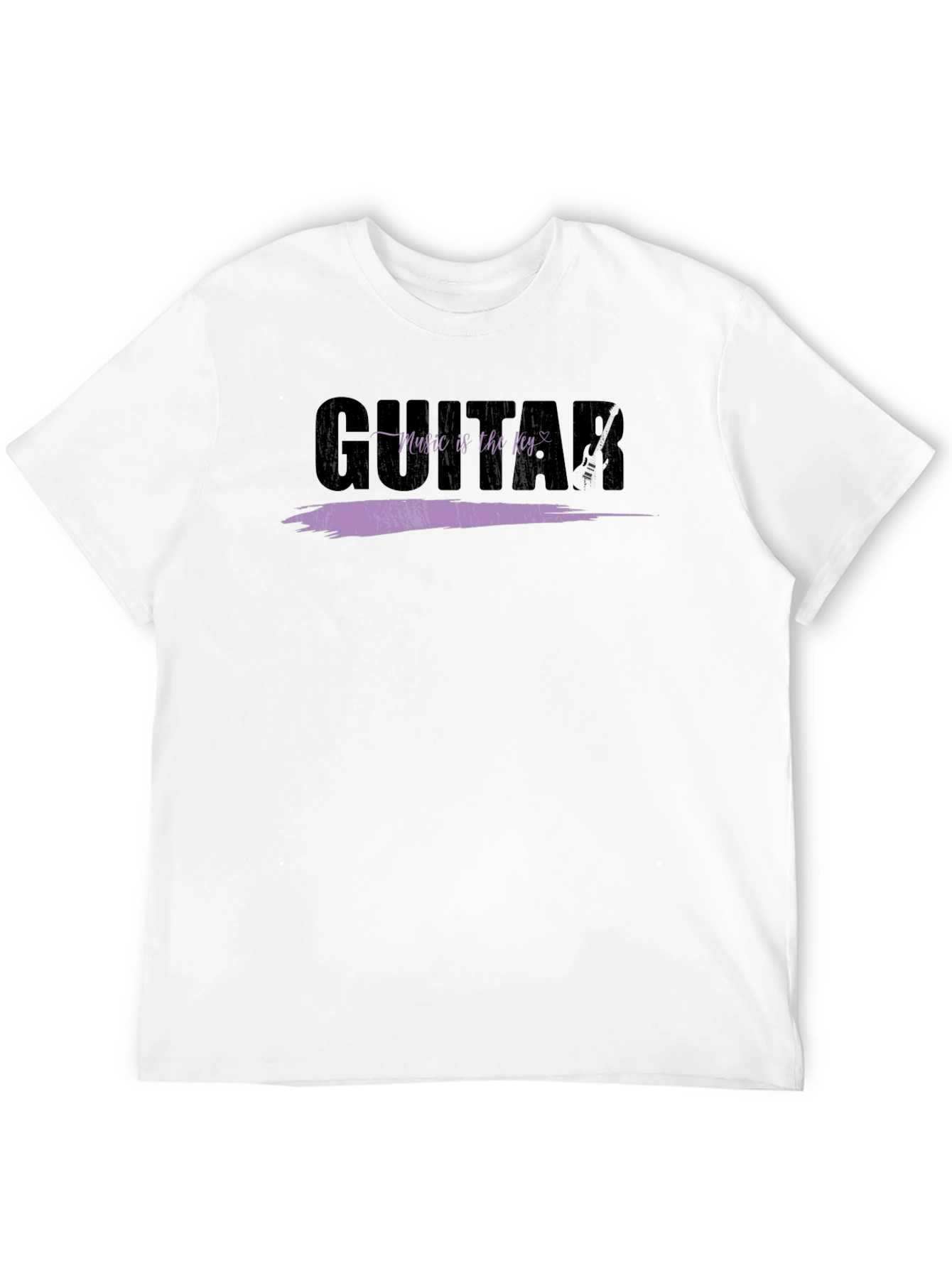 Guitar Music is Key Graphic Tee - Unisex