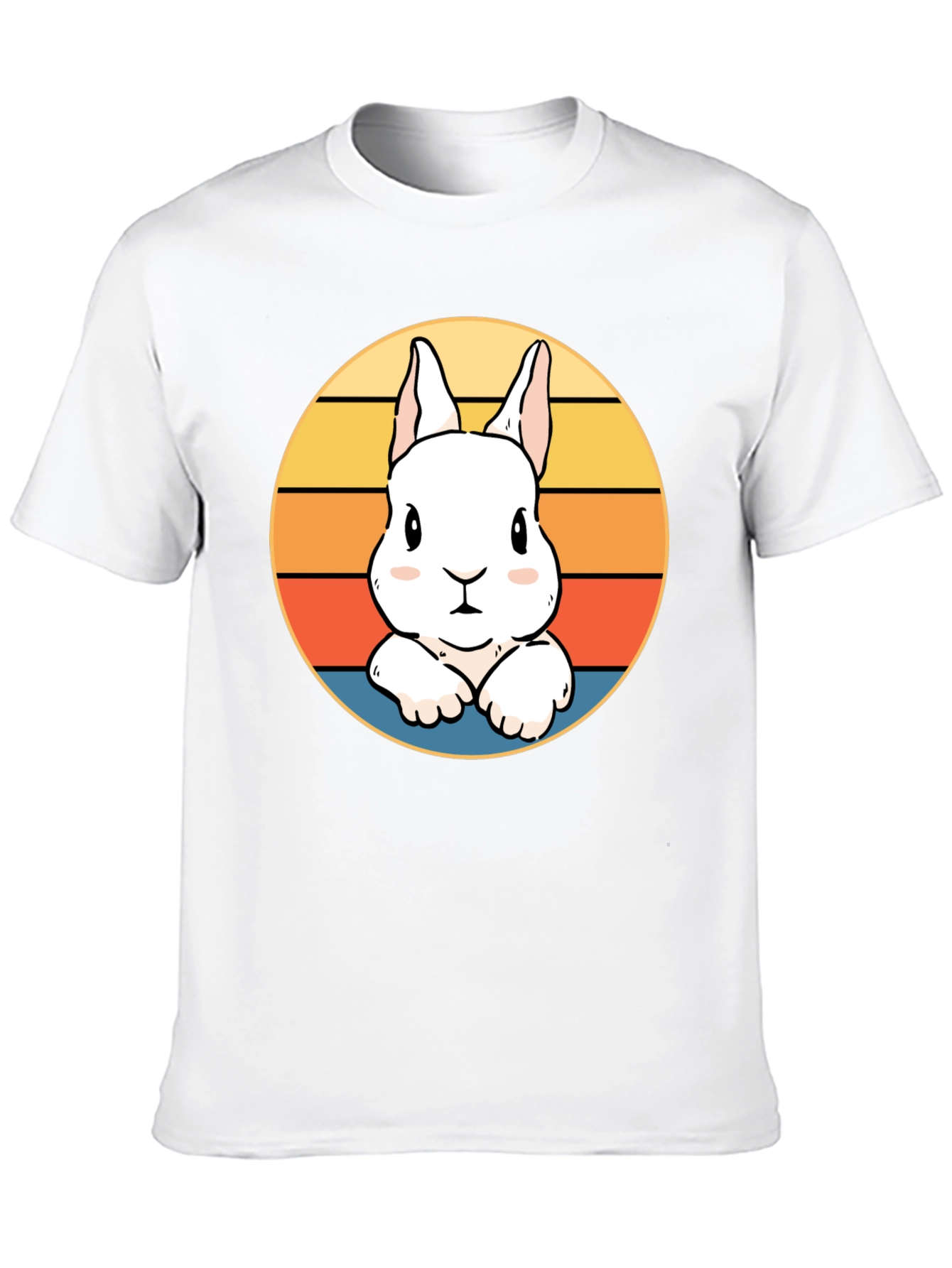 Cute Bunny Sunset T-Shirt