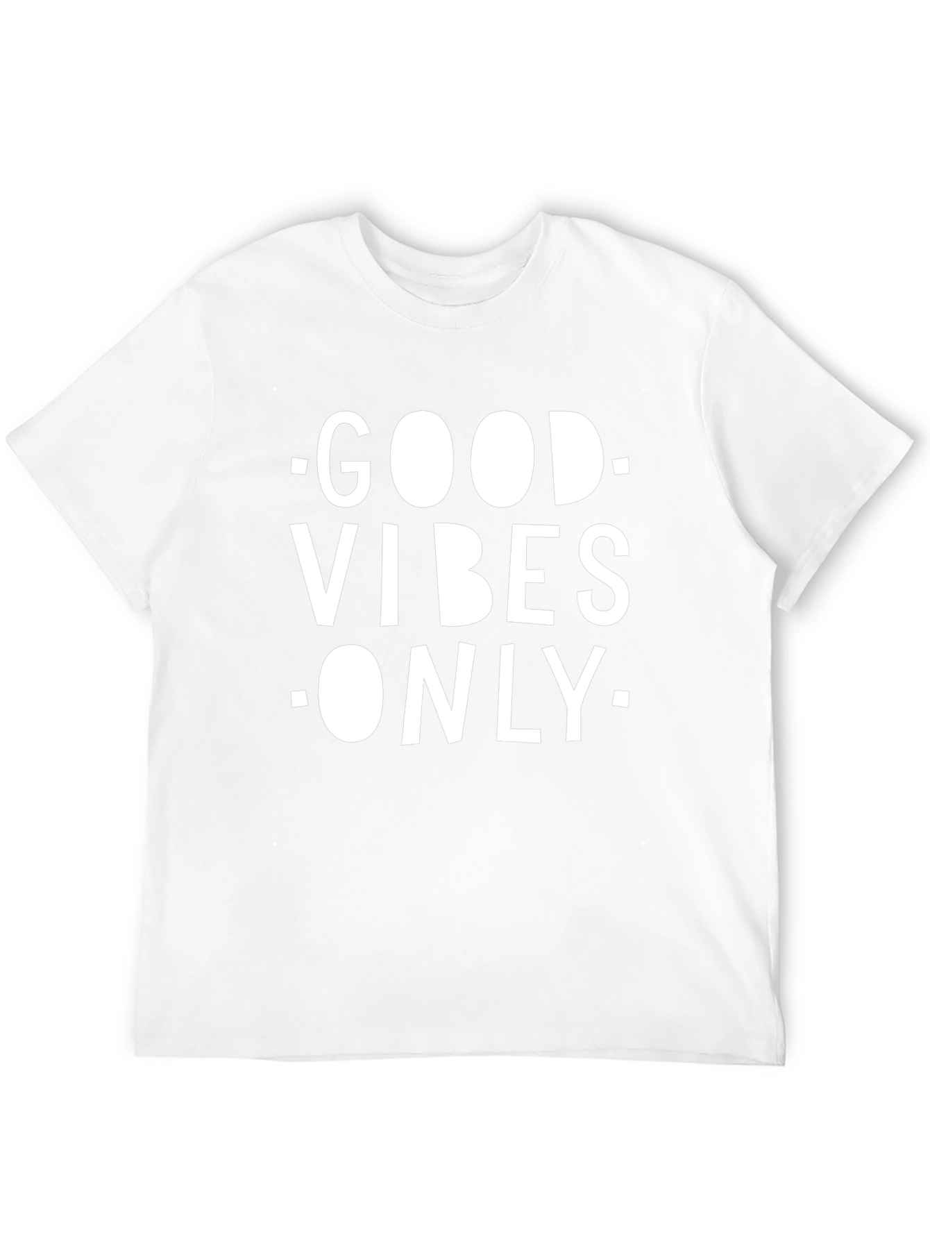 Good Vibes Only Black Graphic T-Shirt