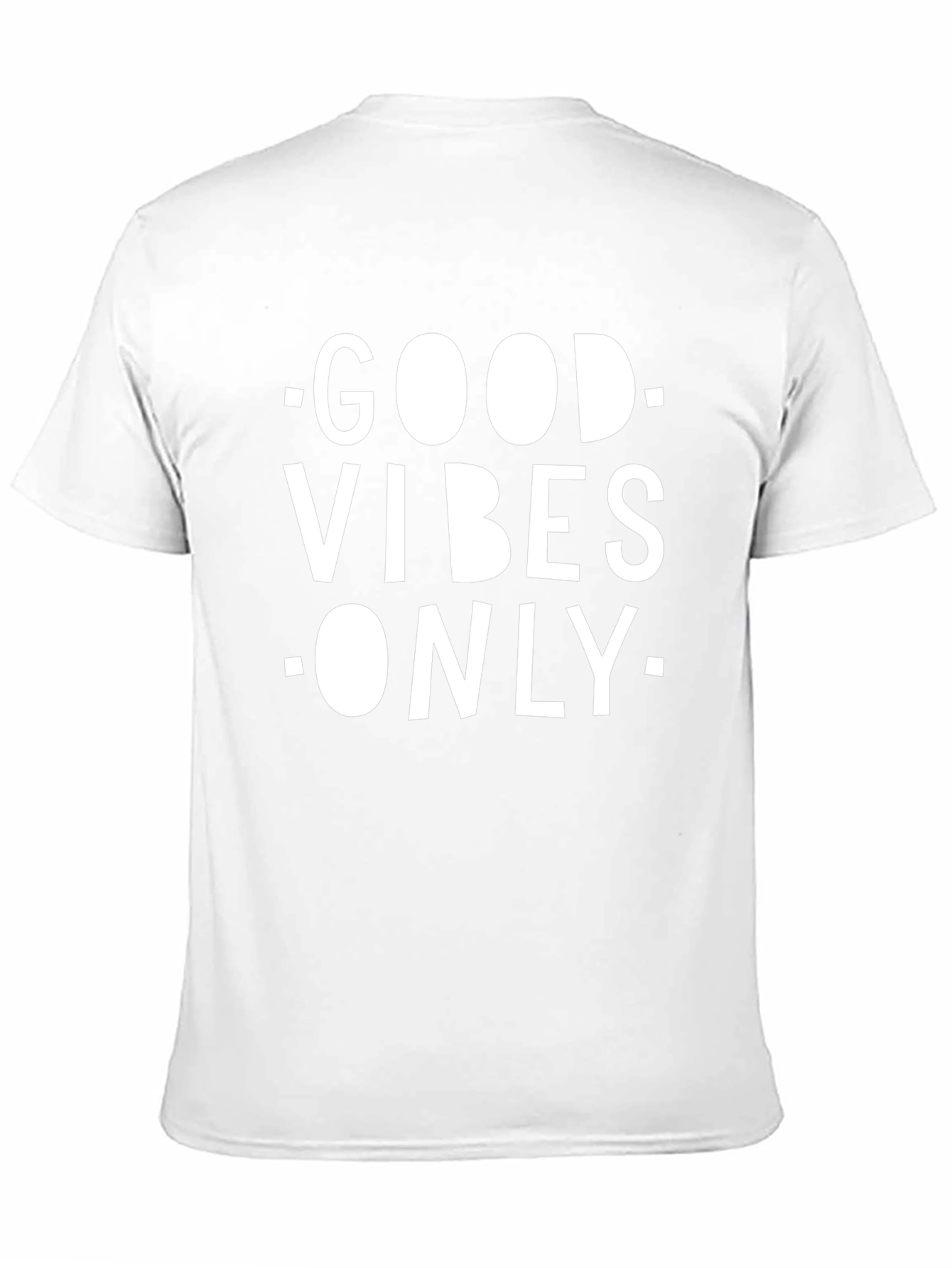 Good Vibes Only Black Graphic T-Shirt