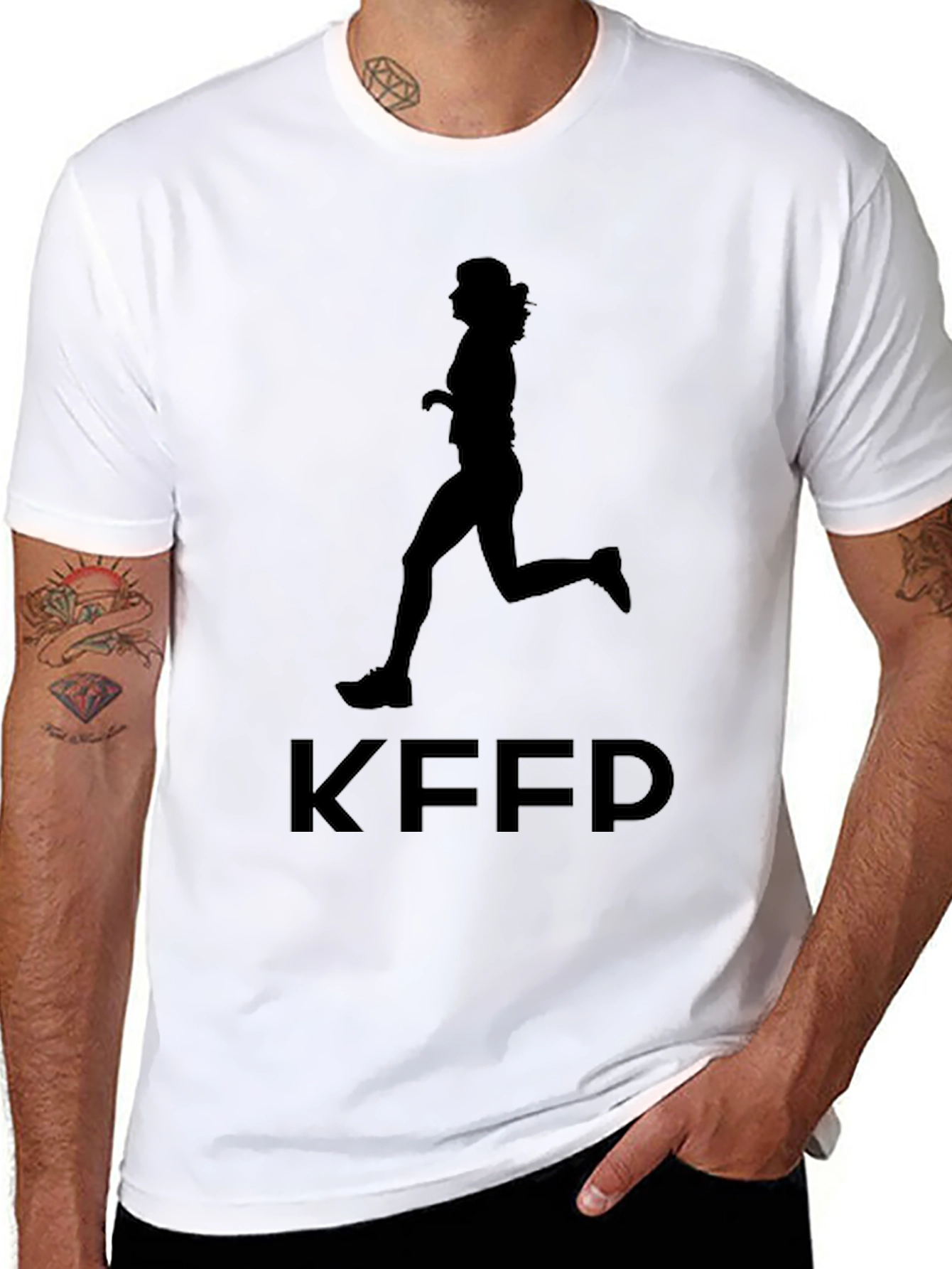 KFFD Runner Graphic Tee - Black