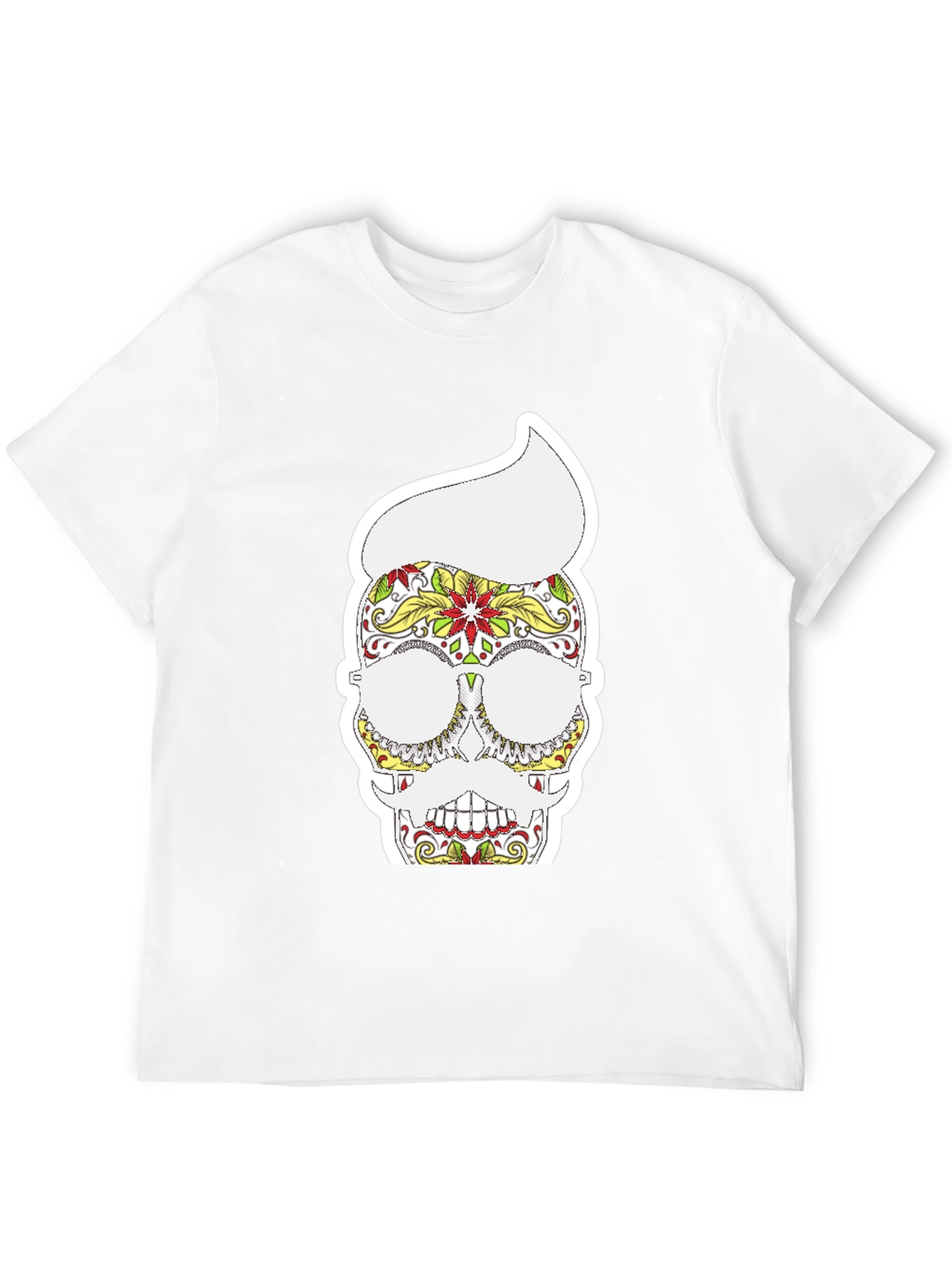 Sugar Skull T-Shirt - Day of the Dead Style