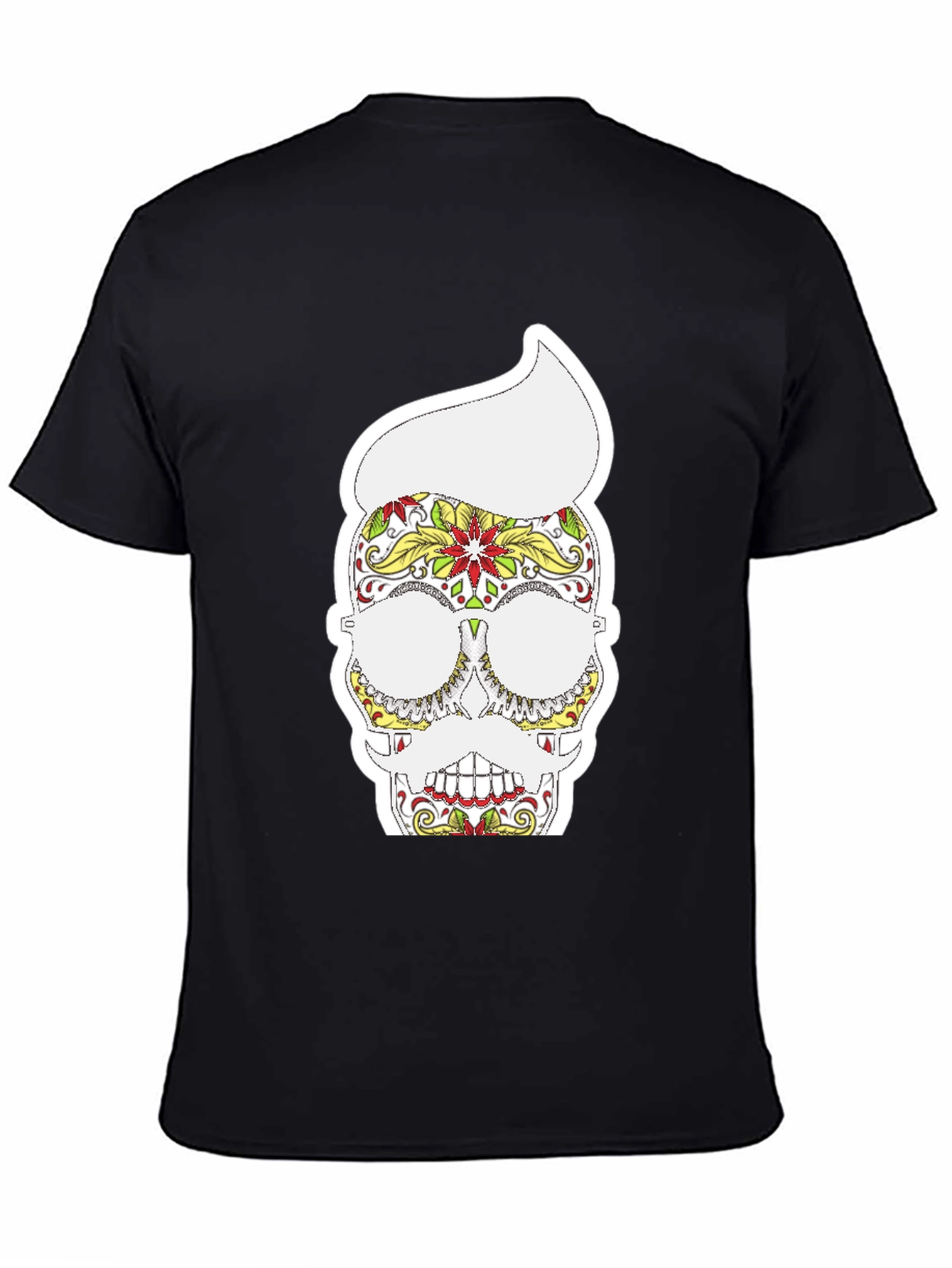 Sugar Skull T-Shirt - Day of the Dead Style