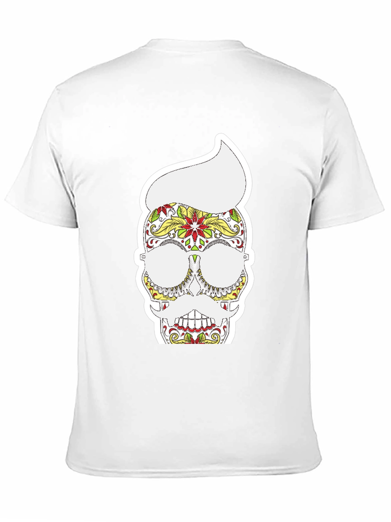 Sugar Skull T-Shirt - Day of the Dead Style