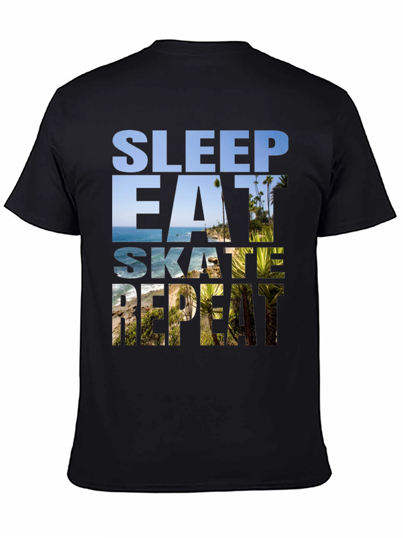 Sleep Eat Skate Repeat Graphic Tee