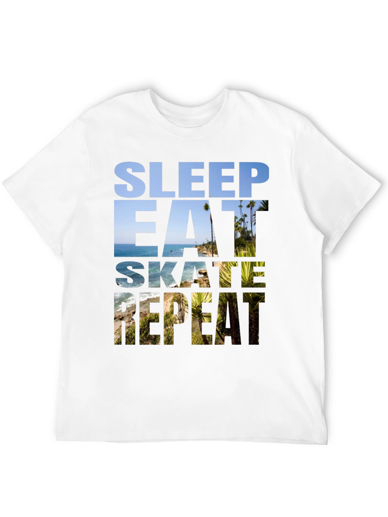 Sleep Eat Skate Repeat Graphic Tee