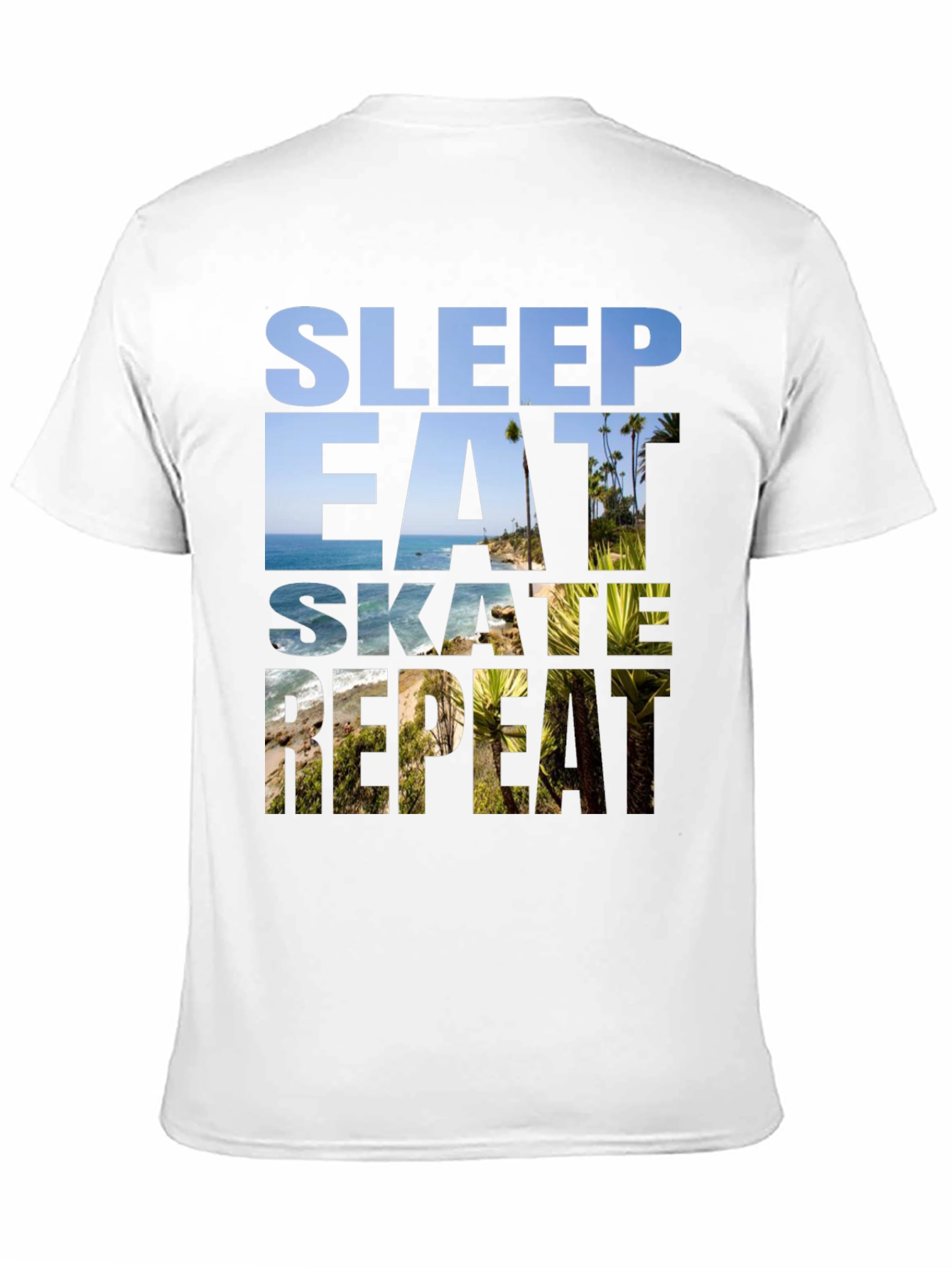 Sleep Eat Skate Repeat Graphic Tee