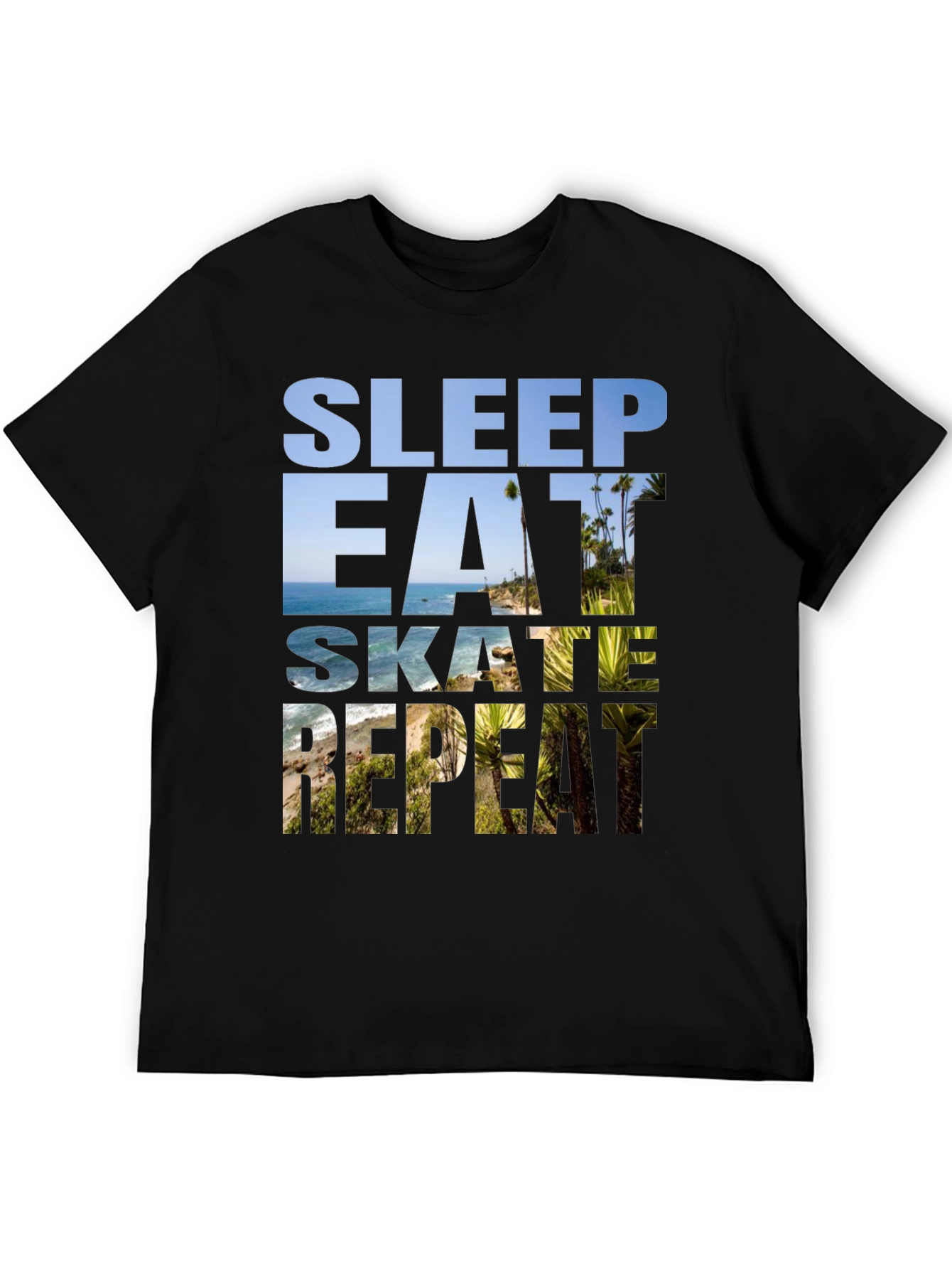 Sleep Eat Skate Repeat Graphic Tee